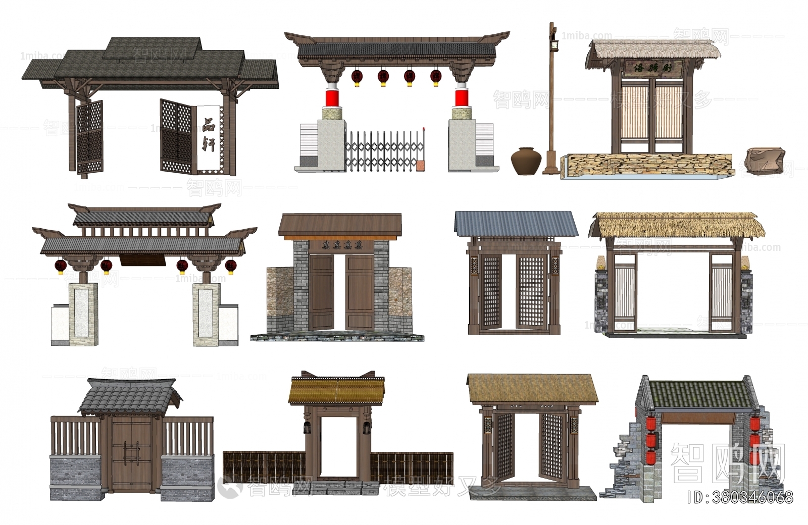 Chinese Style Facade Element