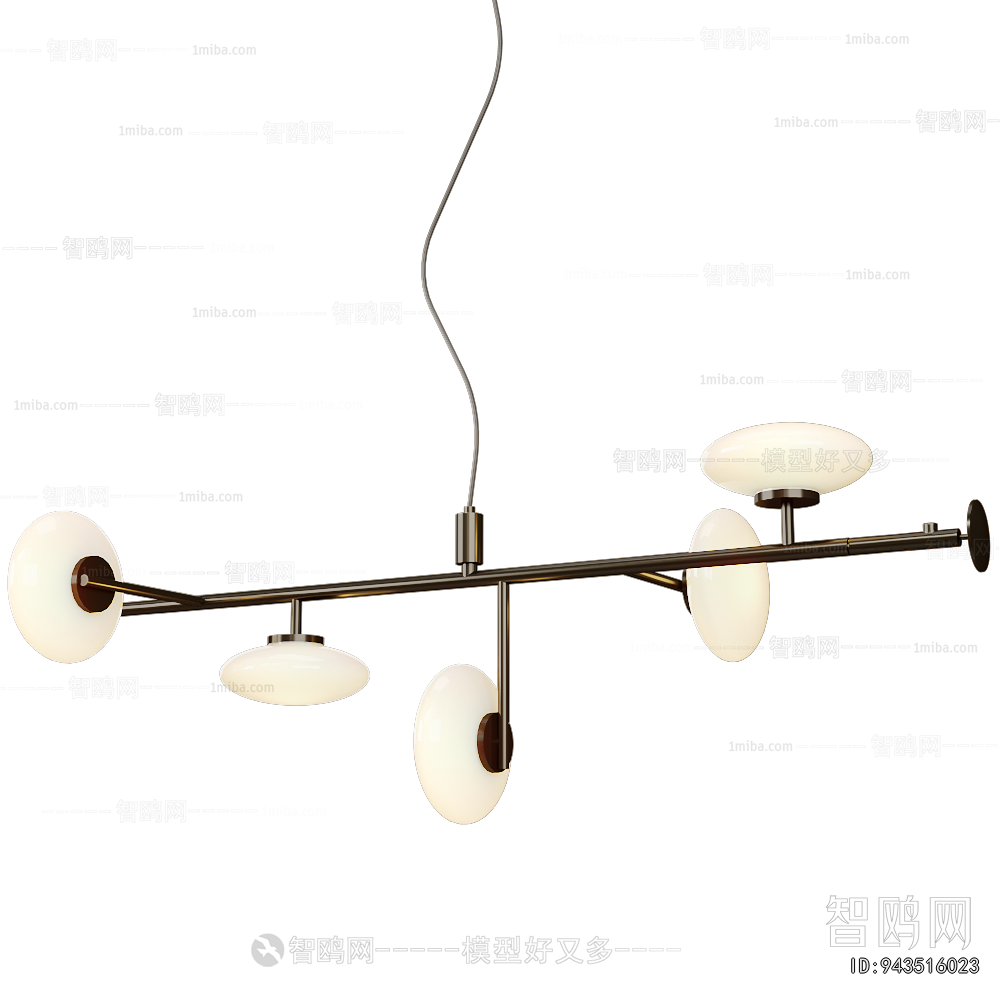 Modern Long Chandelier