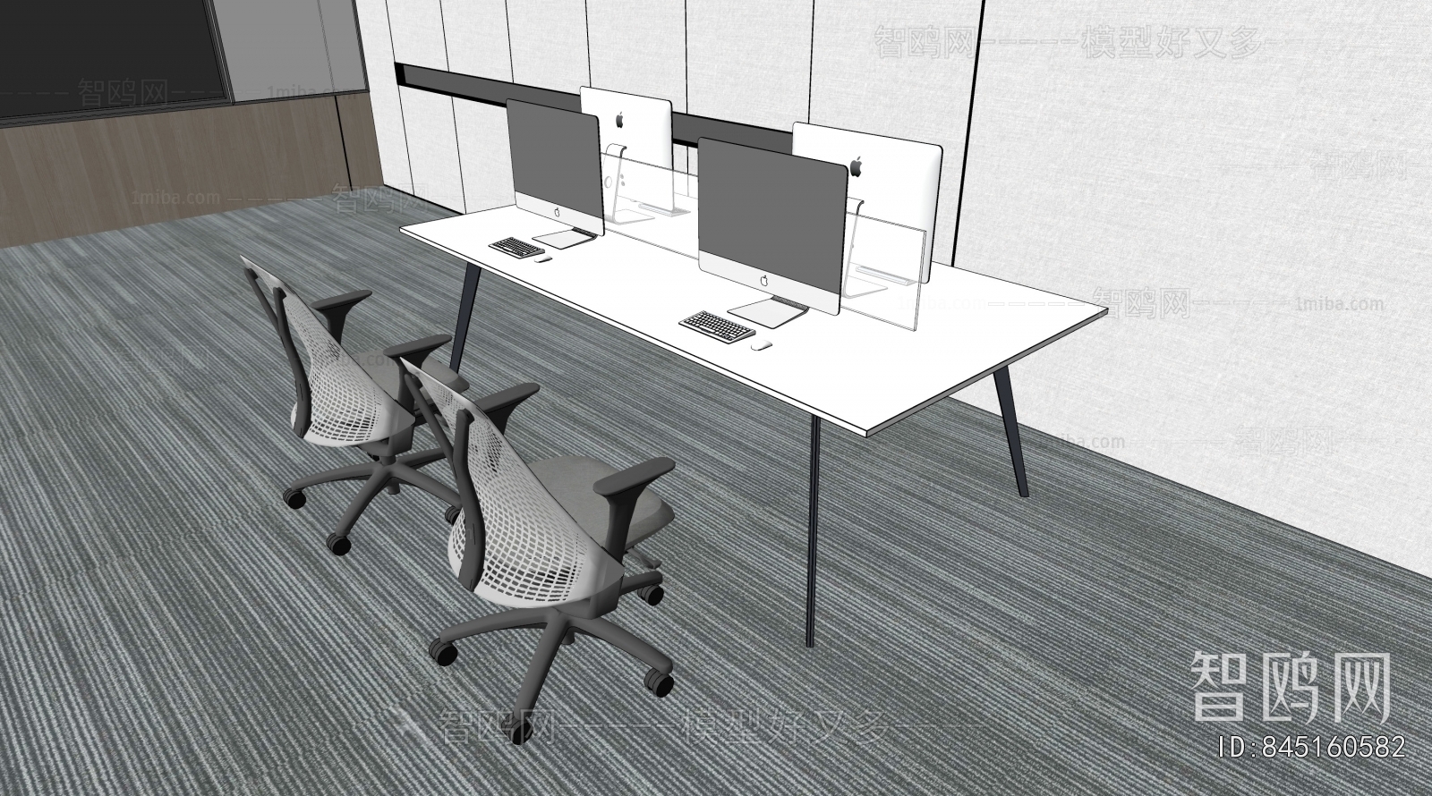 Modern Office Desk And Chair