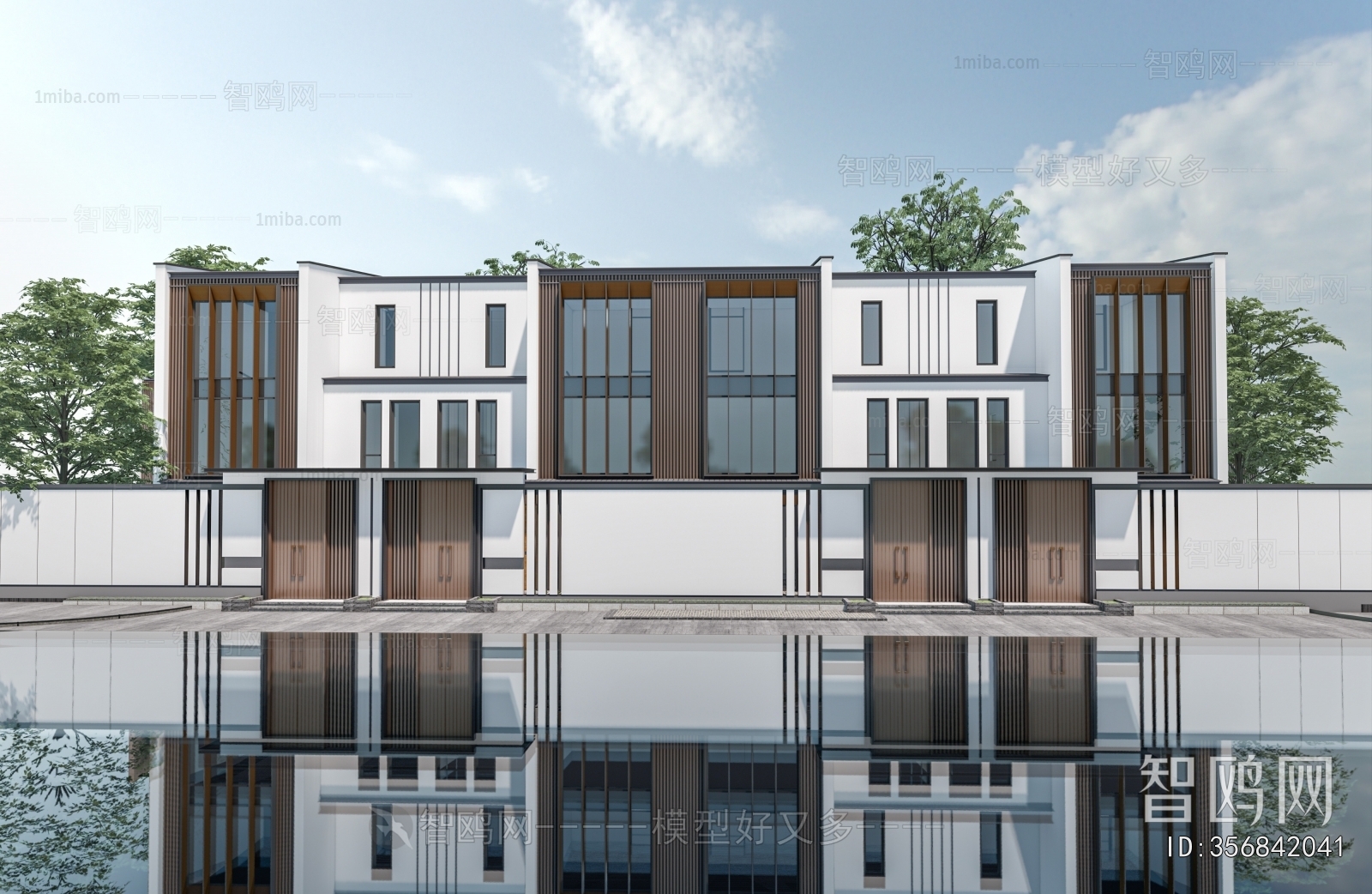 New Chinese Style Townhouse