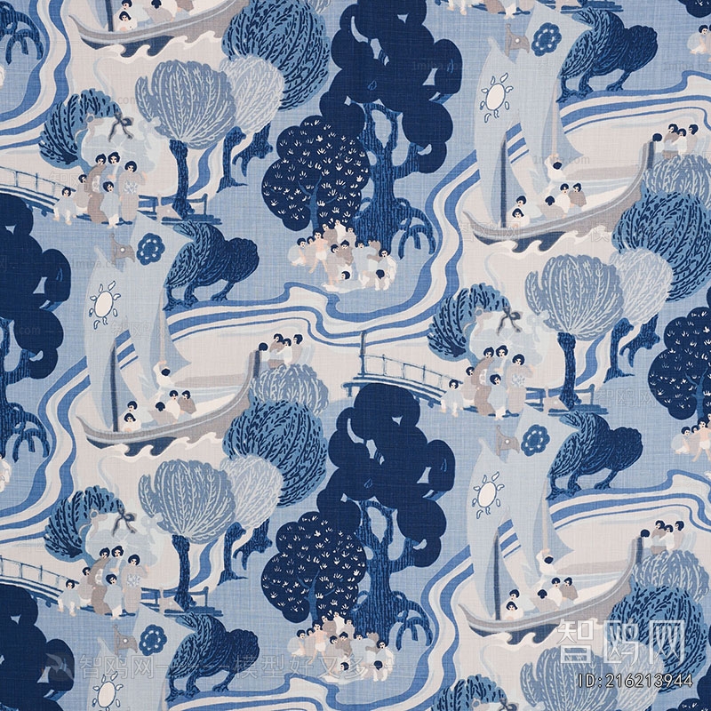 Animal And Plant Pattern Wallpaper