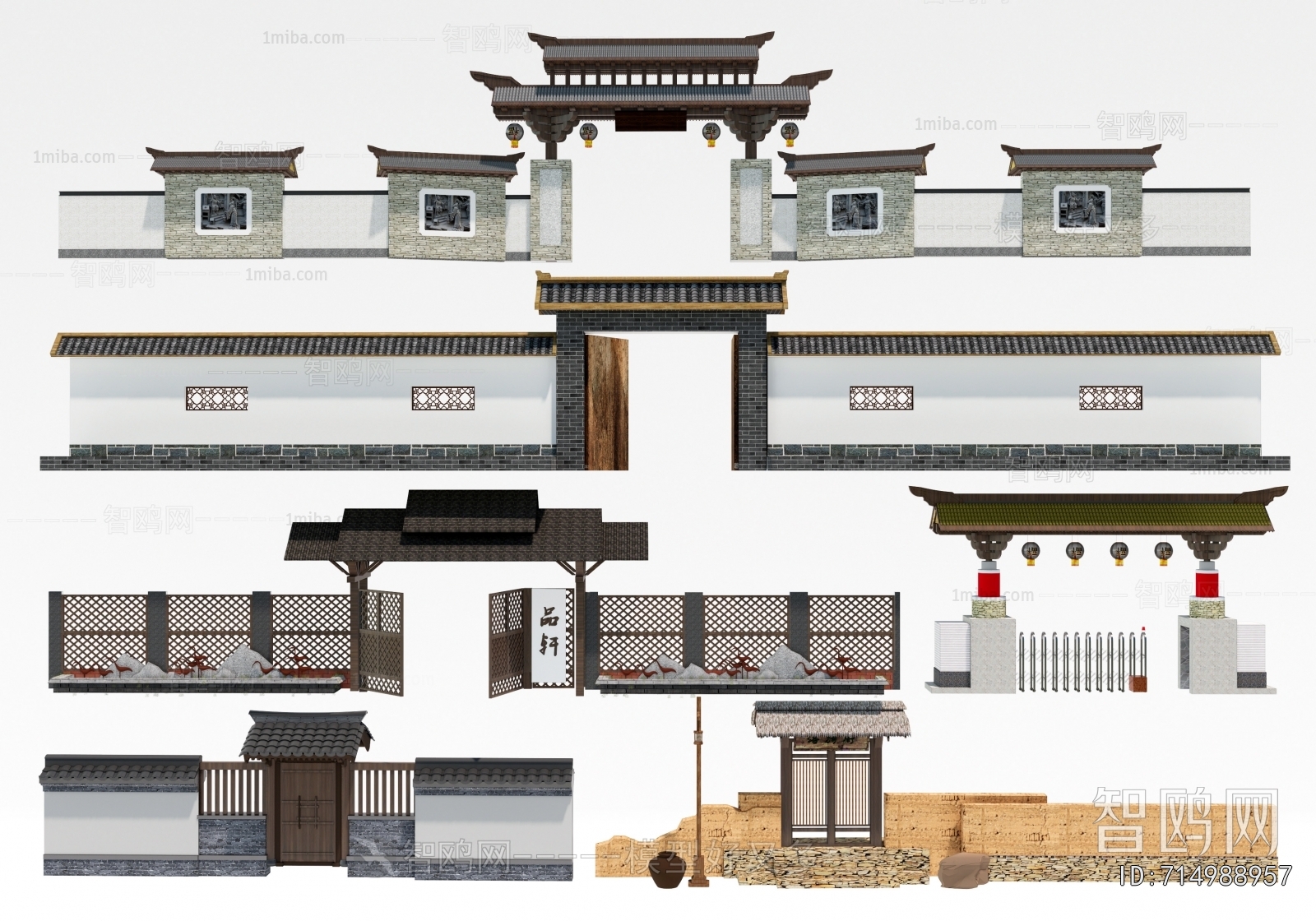 Chinese Style Facade Element