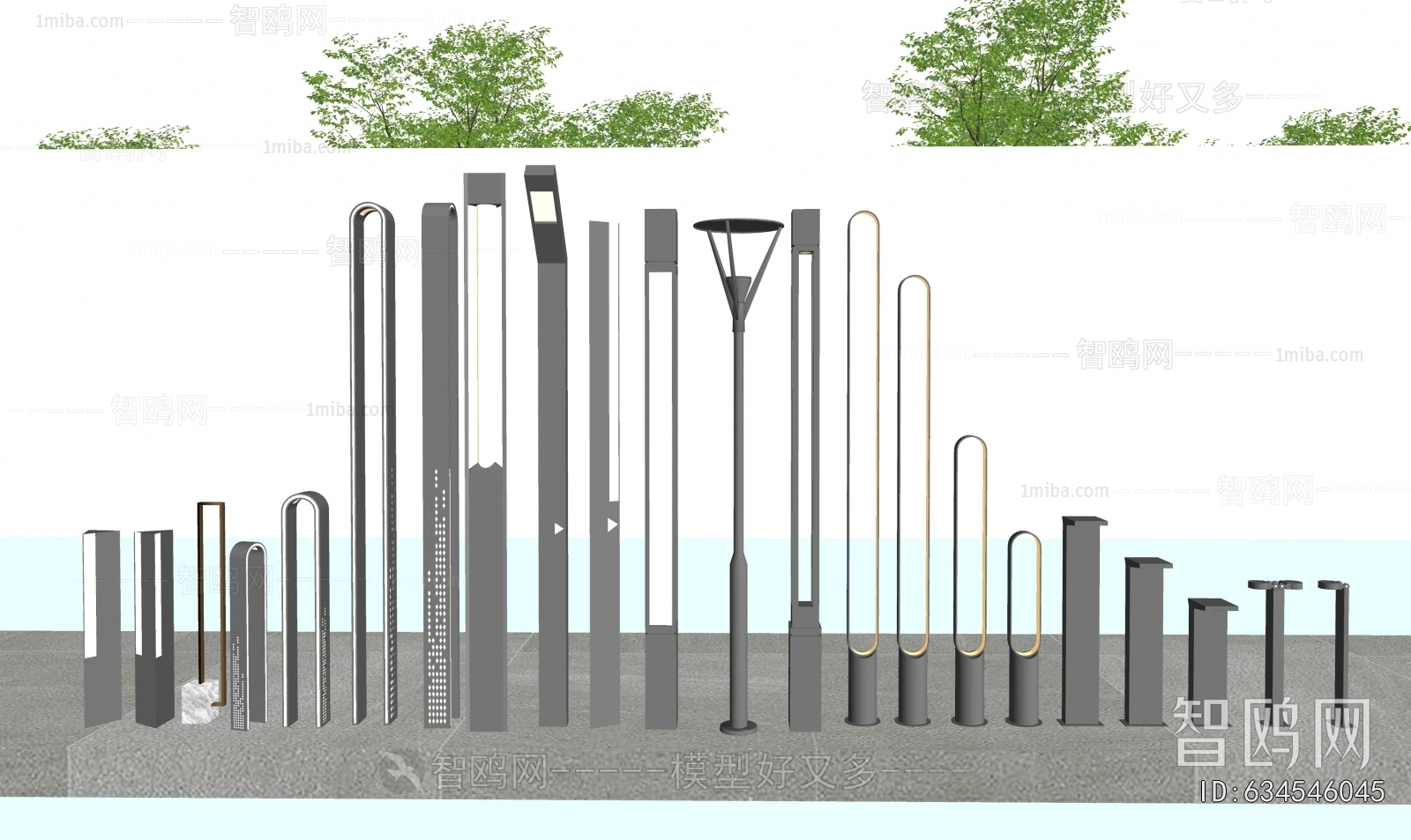 Modern Outdoor Light