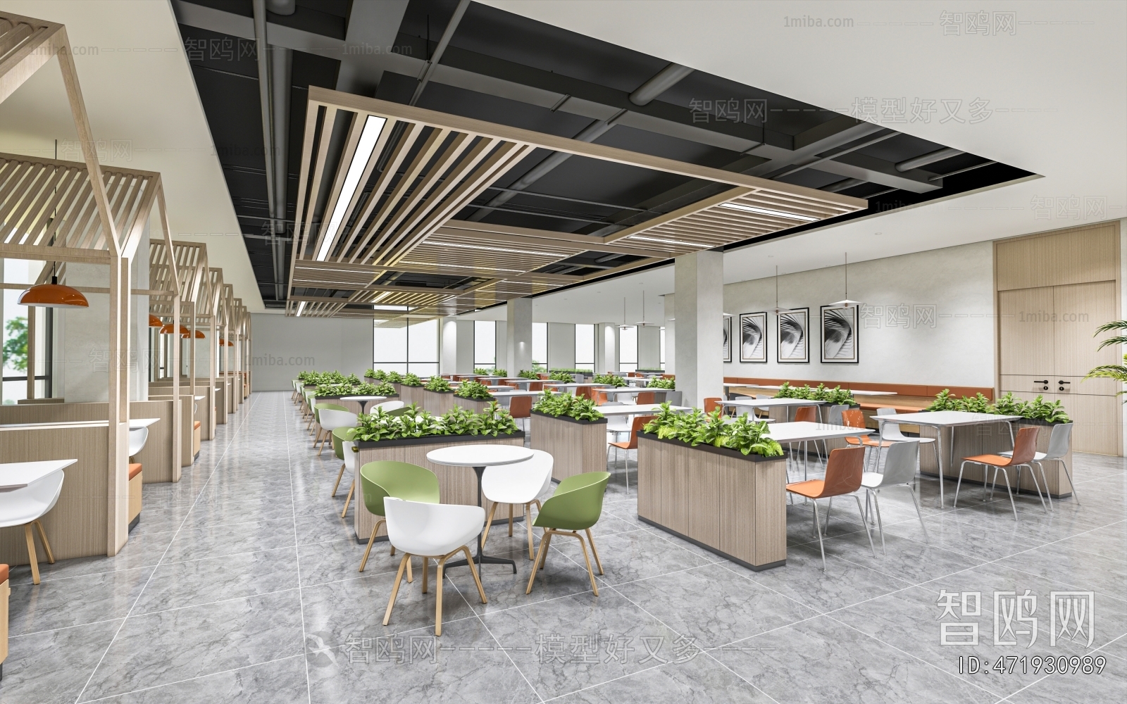 Modern Office Canteen