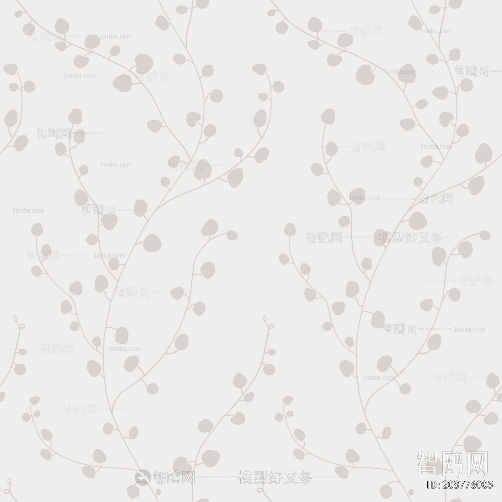 Animal And Plant Pattern Wallpaper