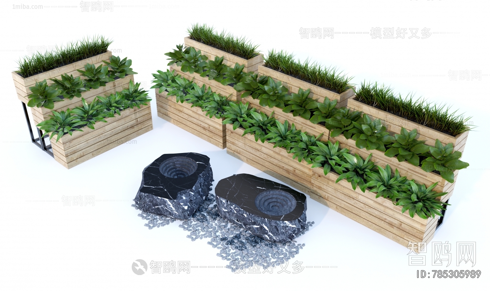 Modern Flower Bed, Flower Bowl, Flower Box