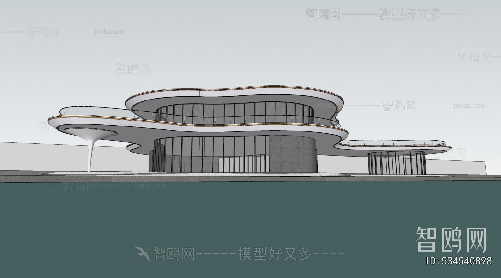 Modern Public Building