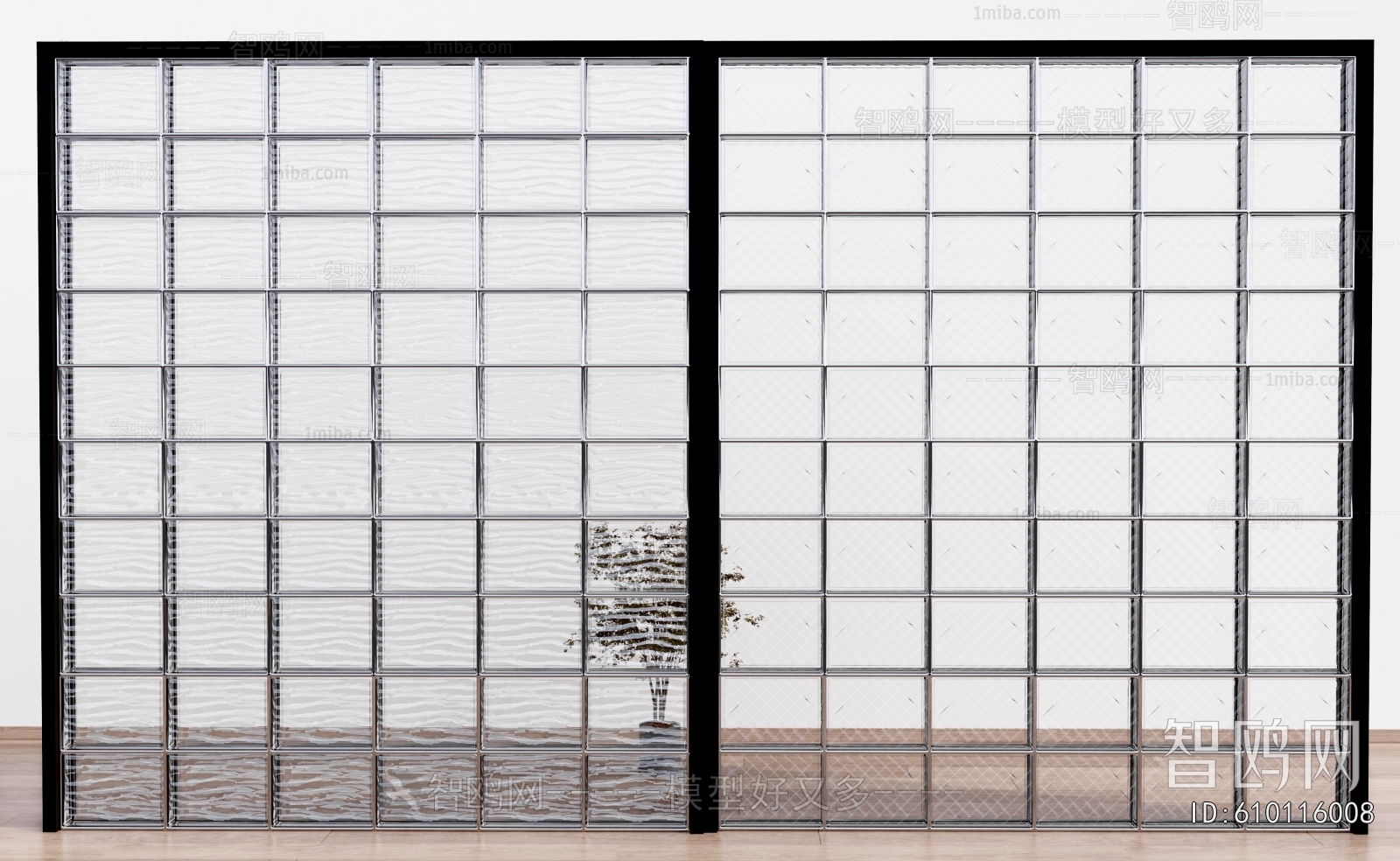 Modern Glass Screen Partition