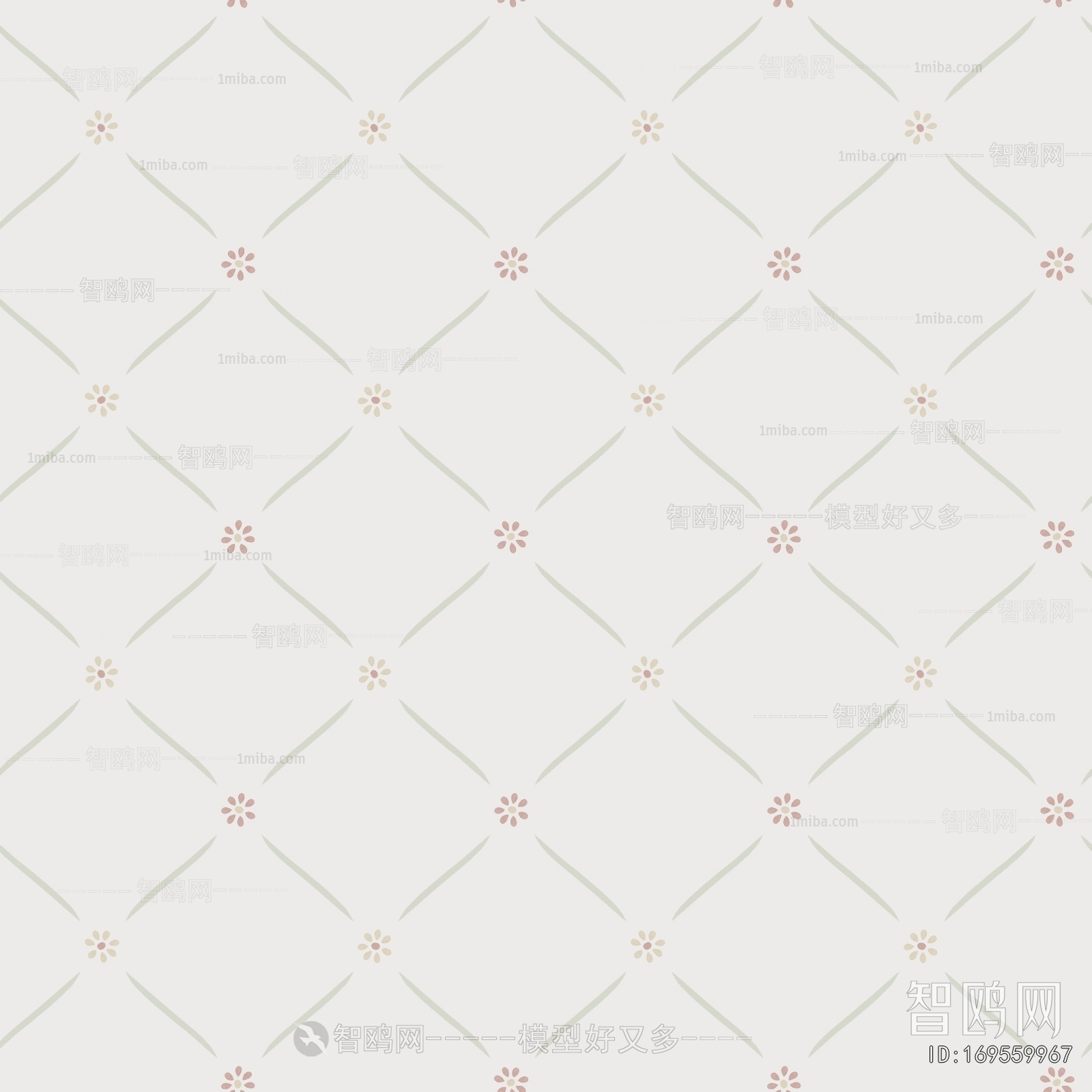 Animal And Plant Pattern Wallpaper