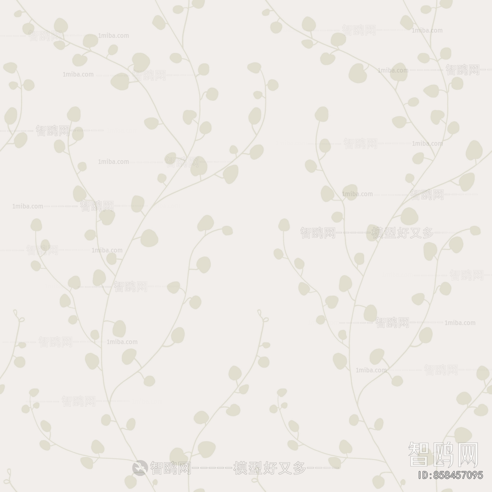 Animal And Plant Pattern Wallpaper