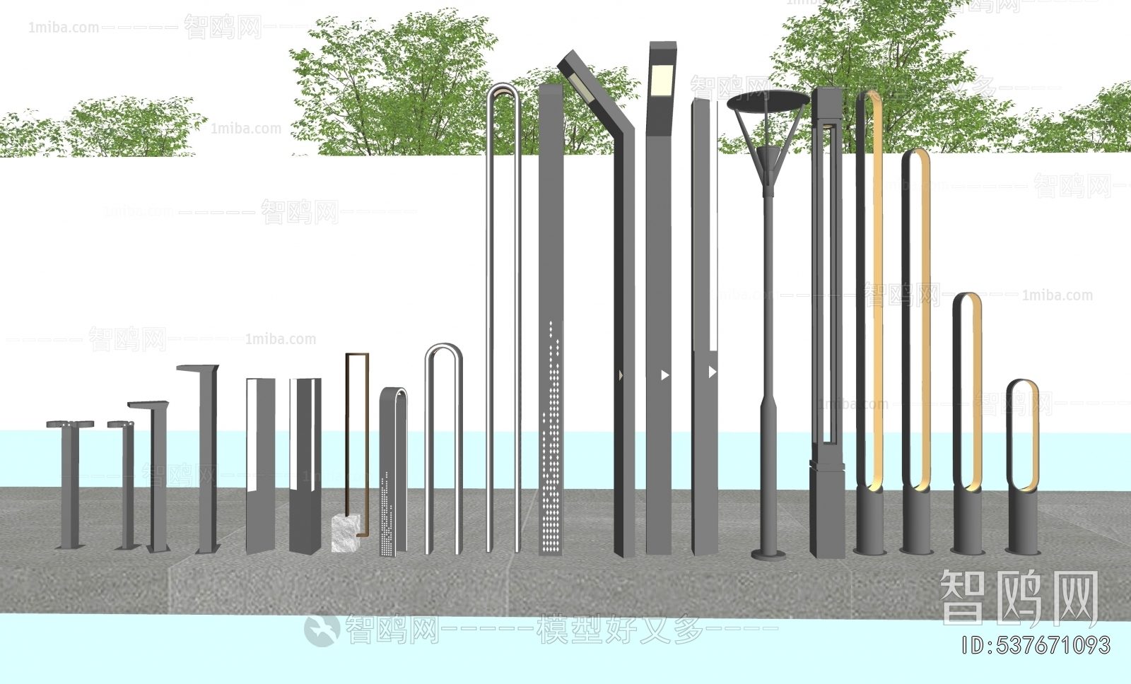 Modern Outdoor Light