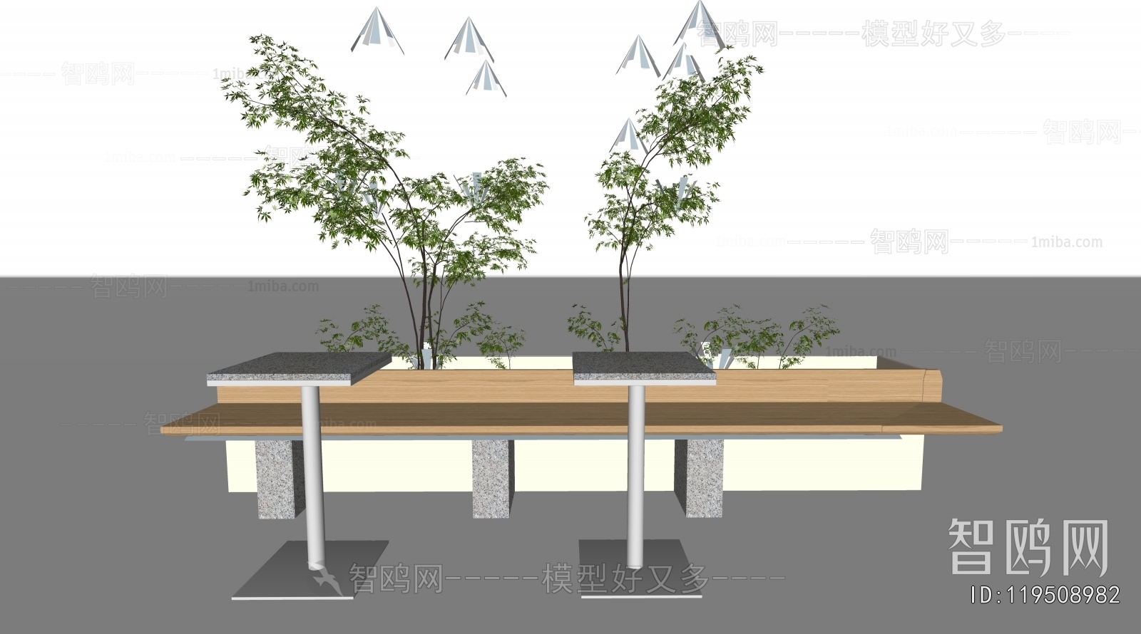 Modern Flower Bed, Flower Bowl, Flower Box
