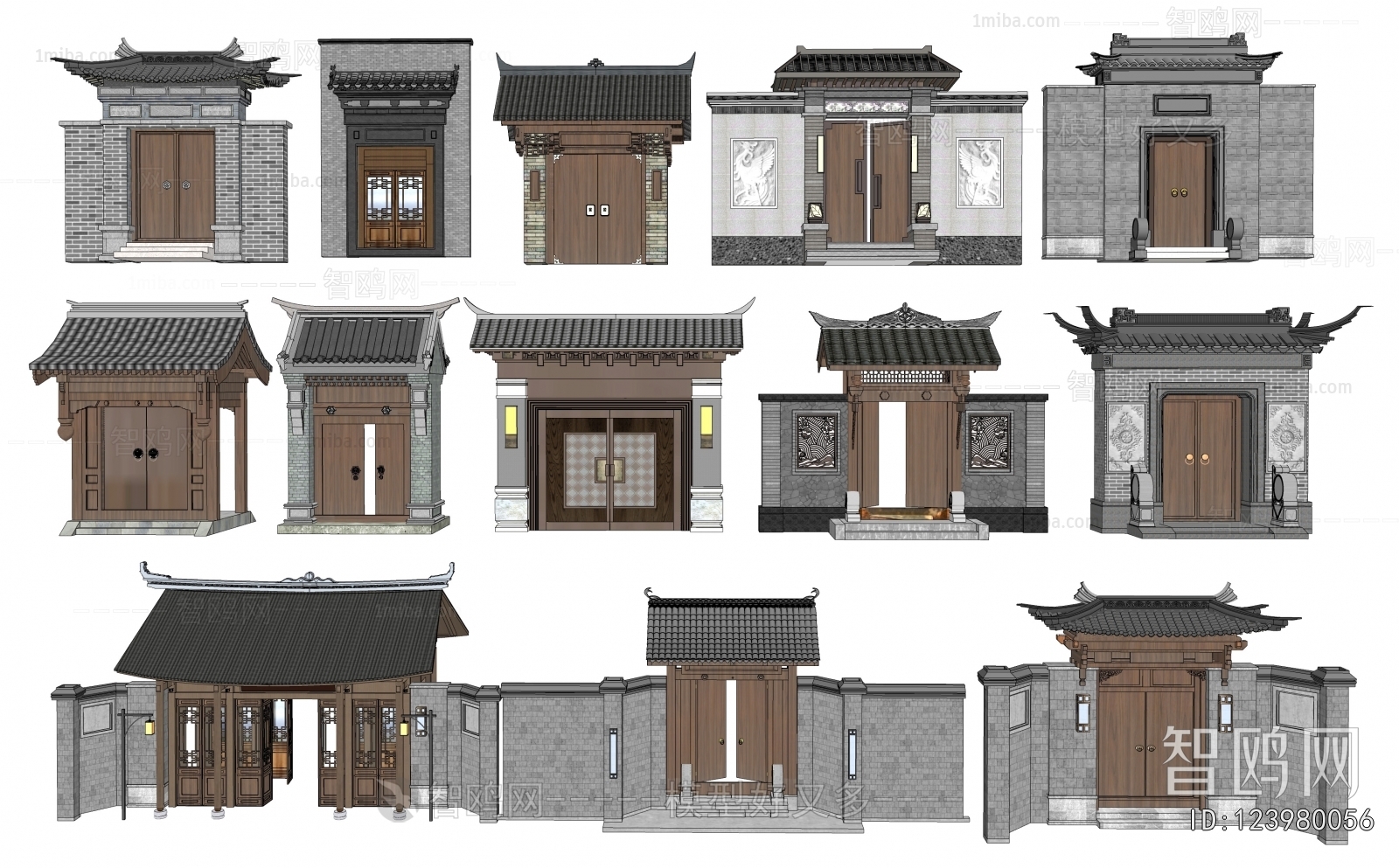 Chinese Style Facade Element