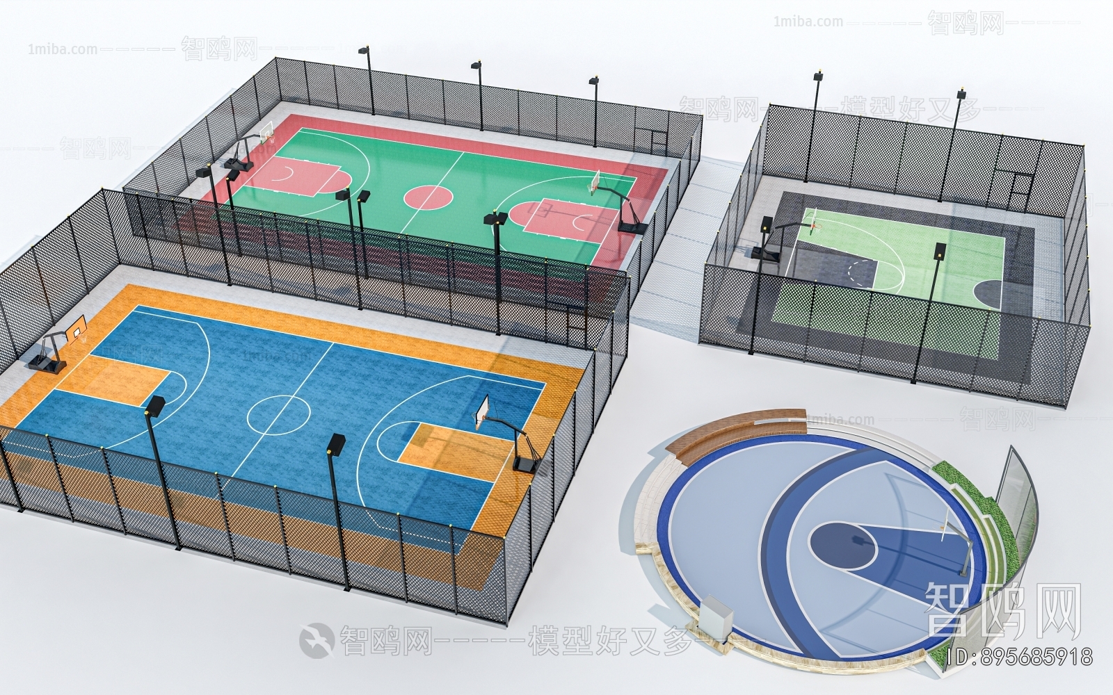 Modern Outdoor Sports Stadium