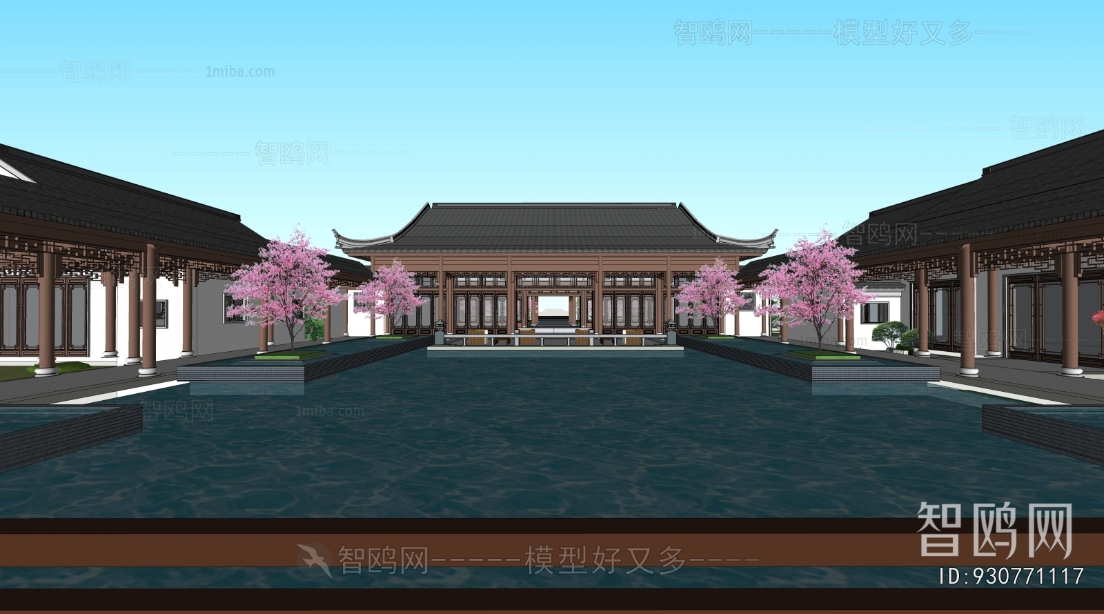 Chinese Style Residential Building