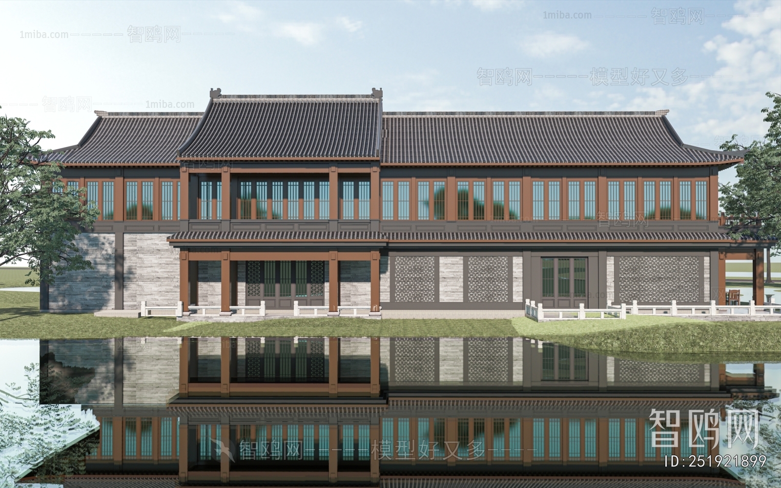 Chinese Style Residential Building