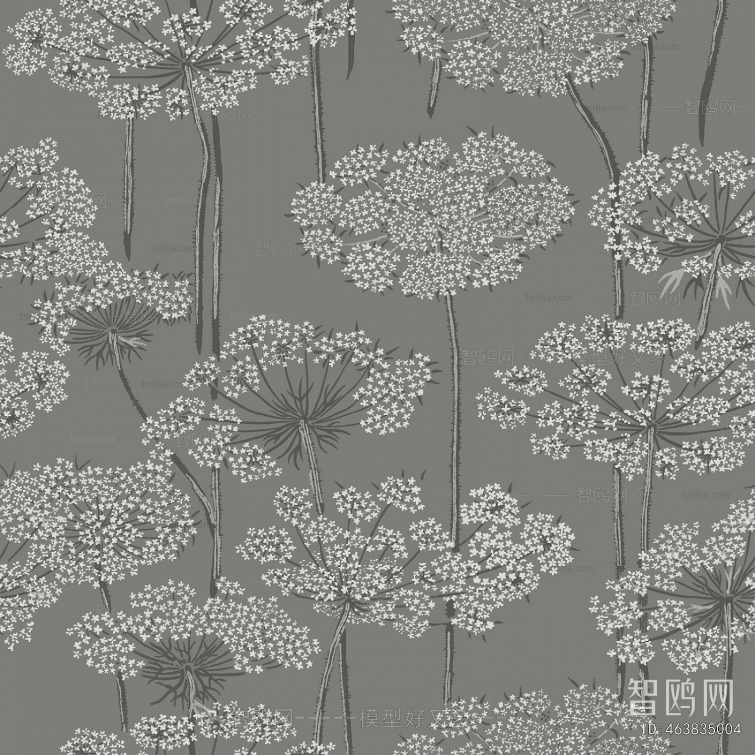 Animal And Plant Pattern Wallpaper