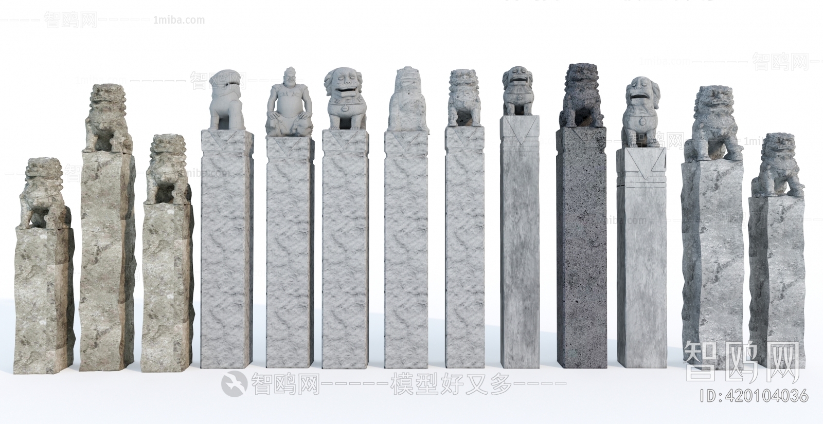 Chinese Style Column