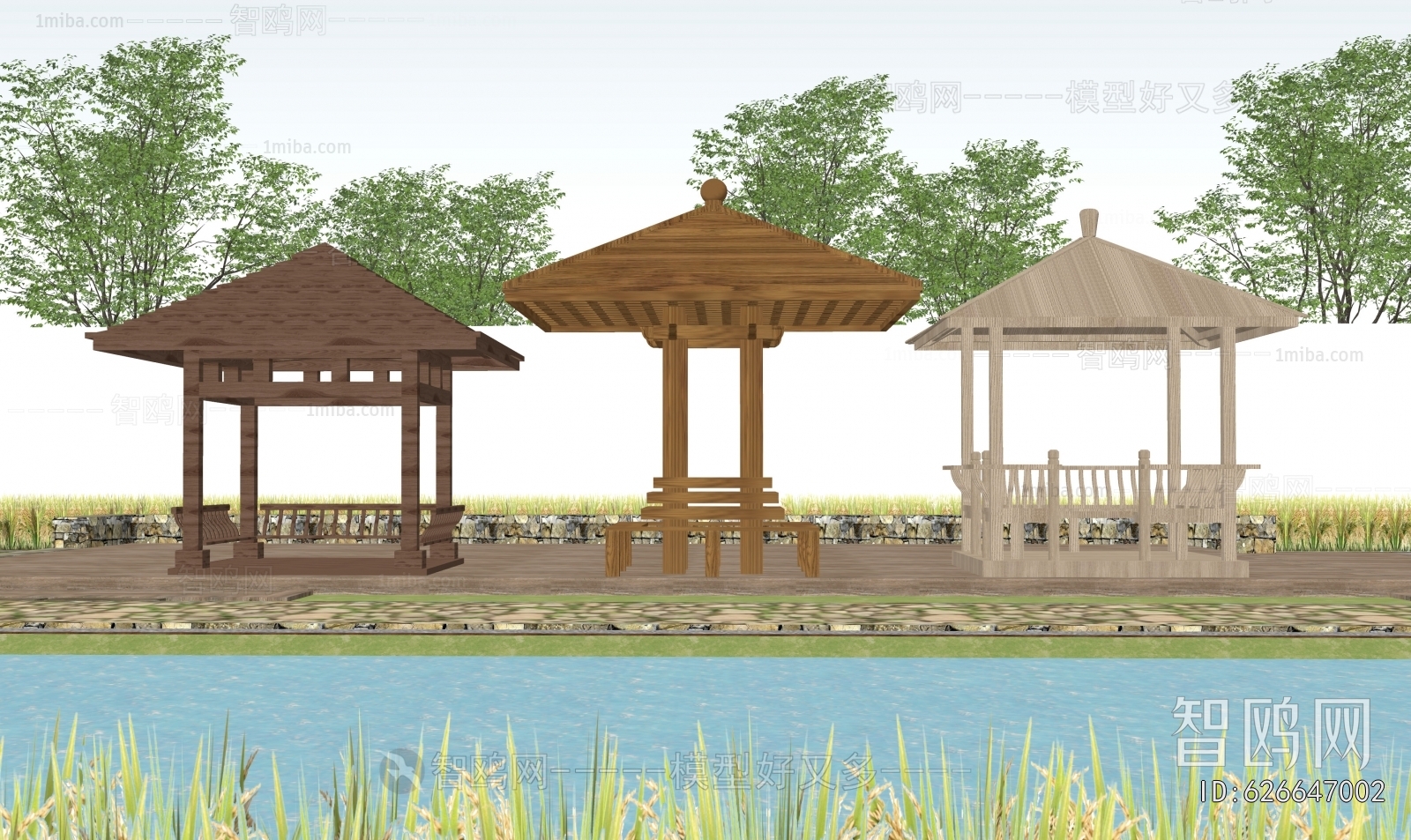 New Chinese Style Pavilion