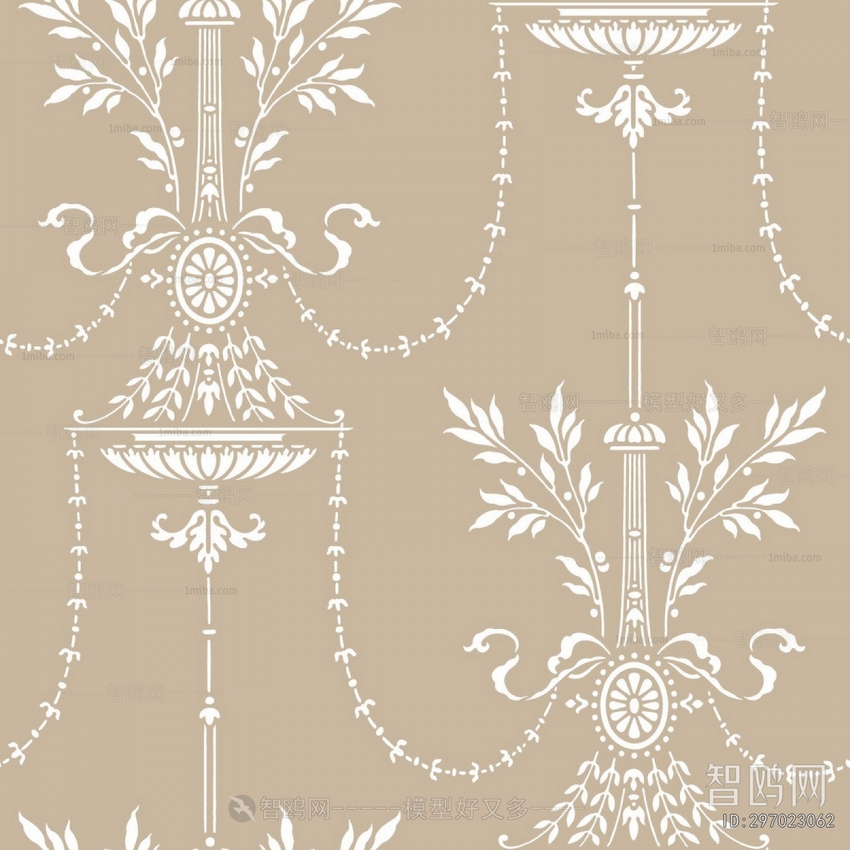 Animal And Plant Pattern Wallpaper