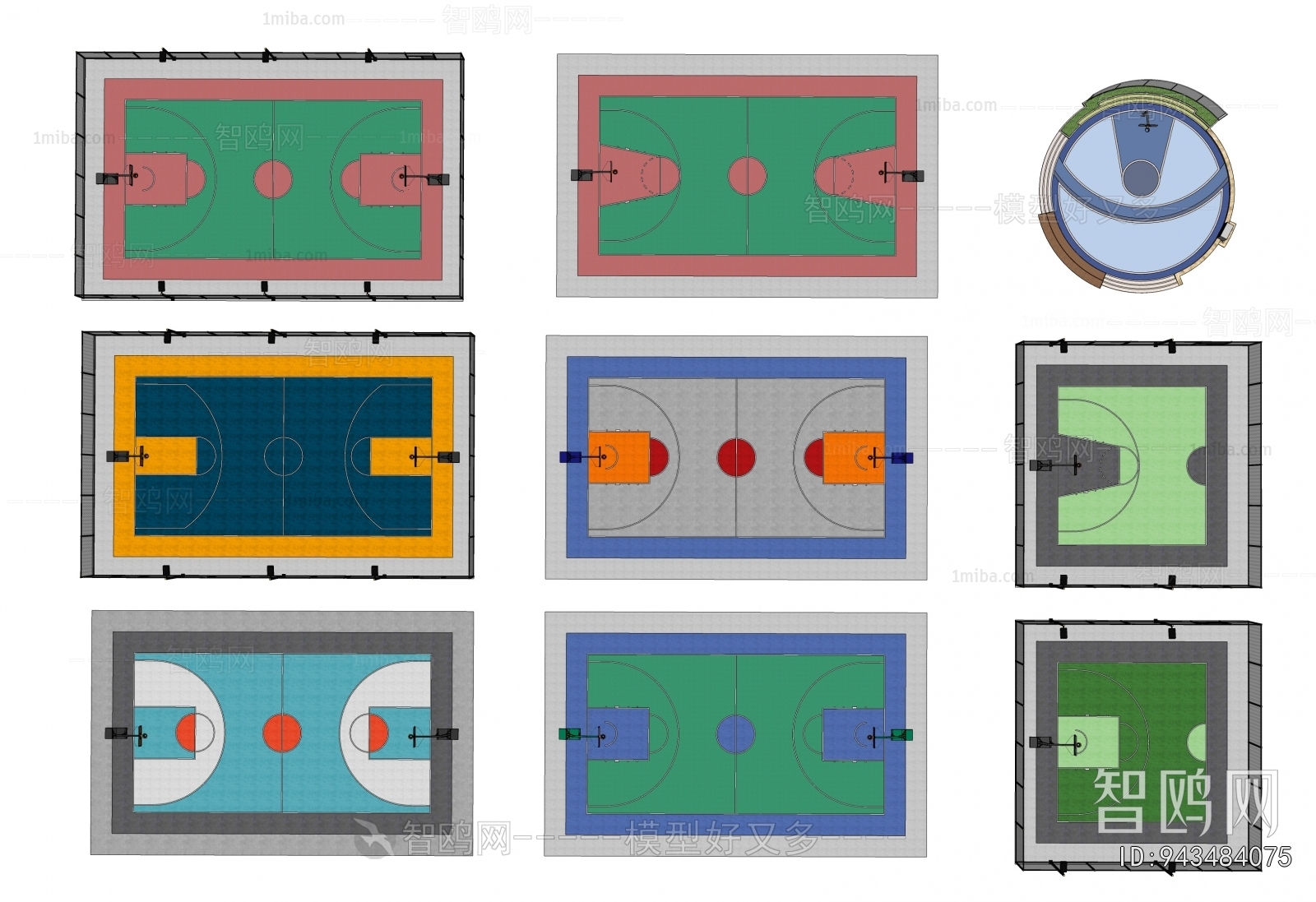 Modern Outdoor Sports Stadium