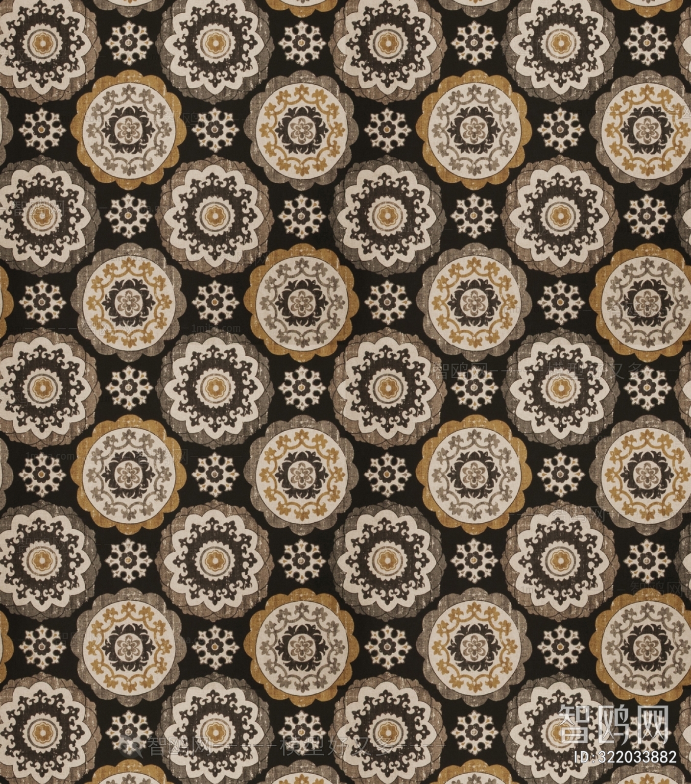 Animal And Plant Pattern Wallpaper