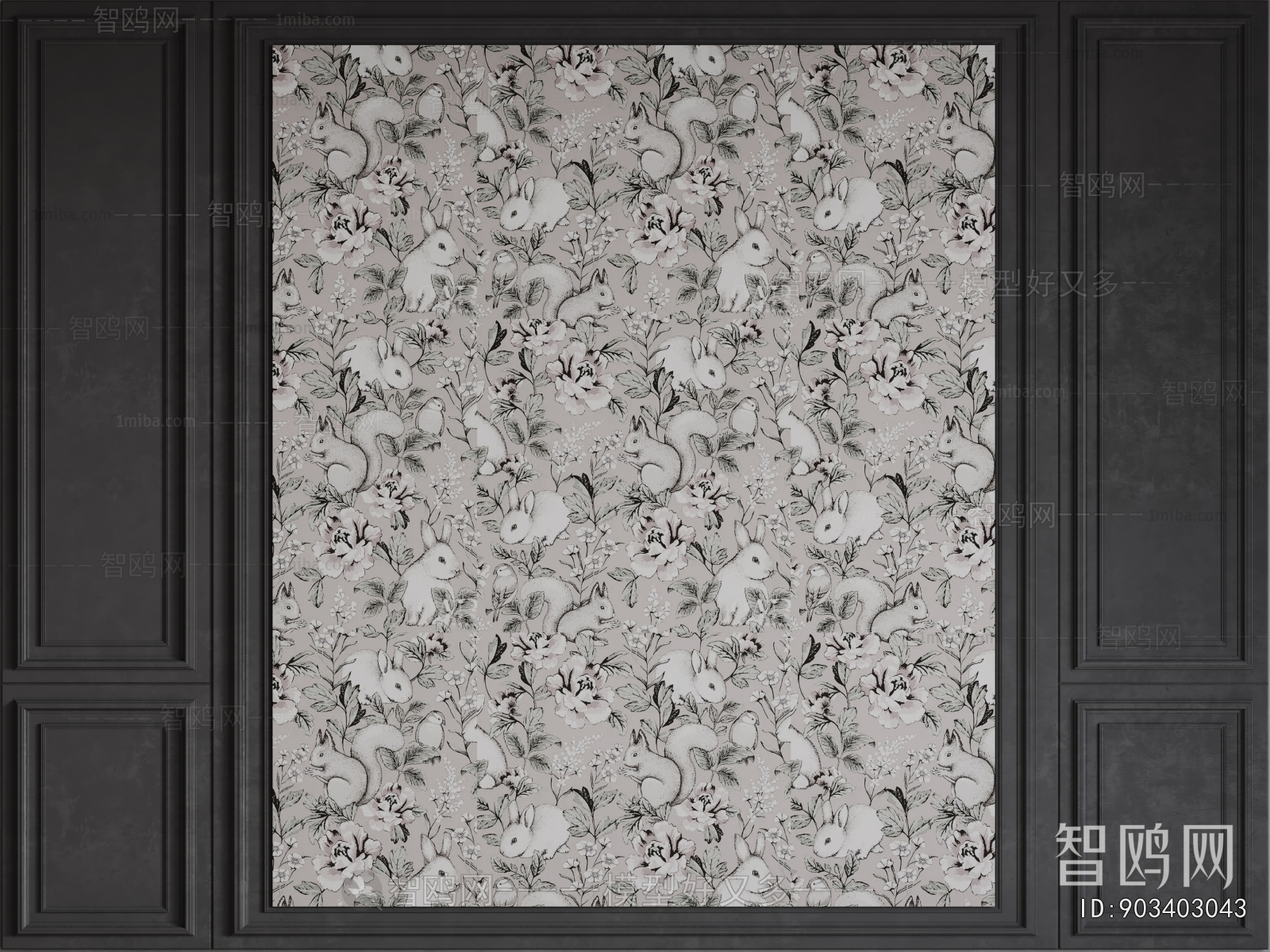 French Style TV Wall