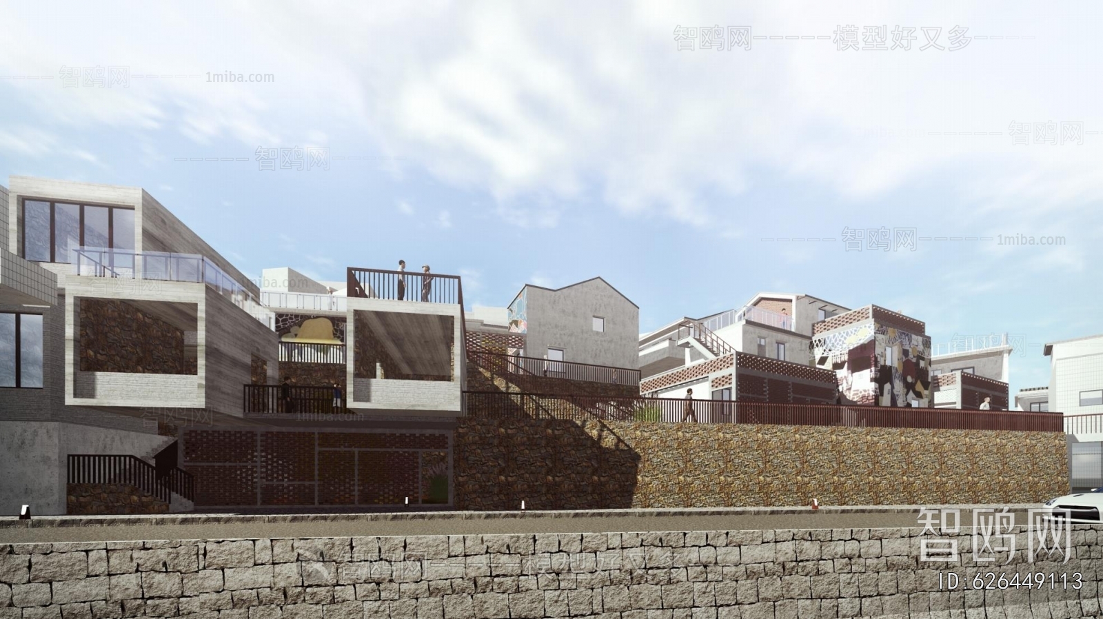 Modern Appearance Of Commercial Building