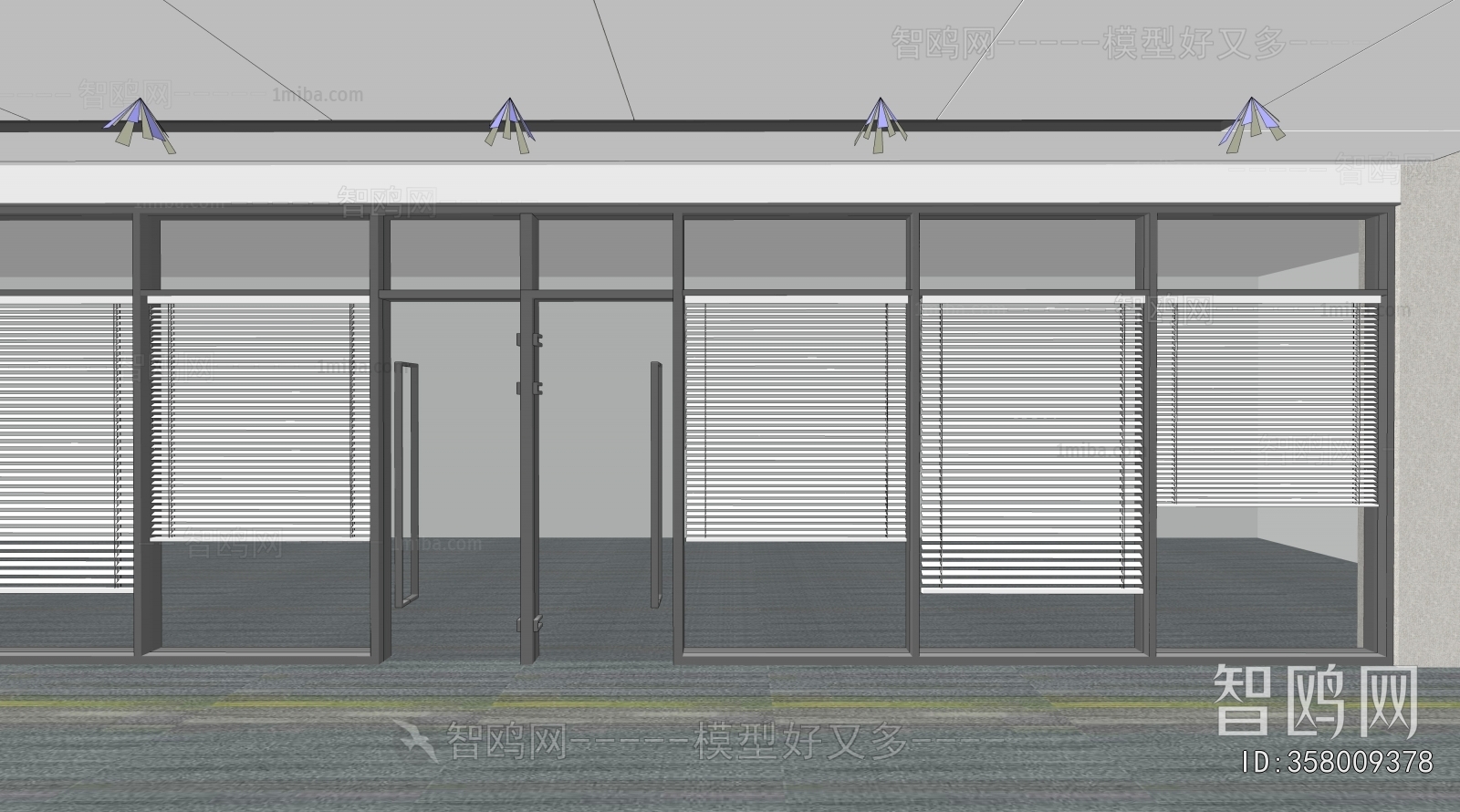 Modern Glass Screen Partition