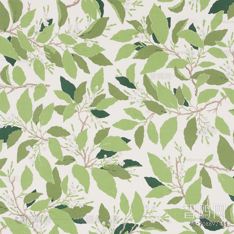 Animal And Plant Pattern Wallpaper