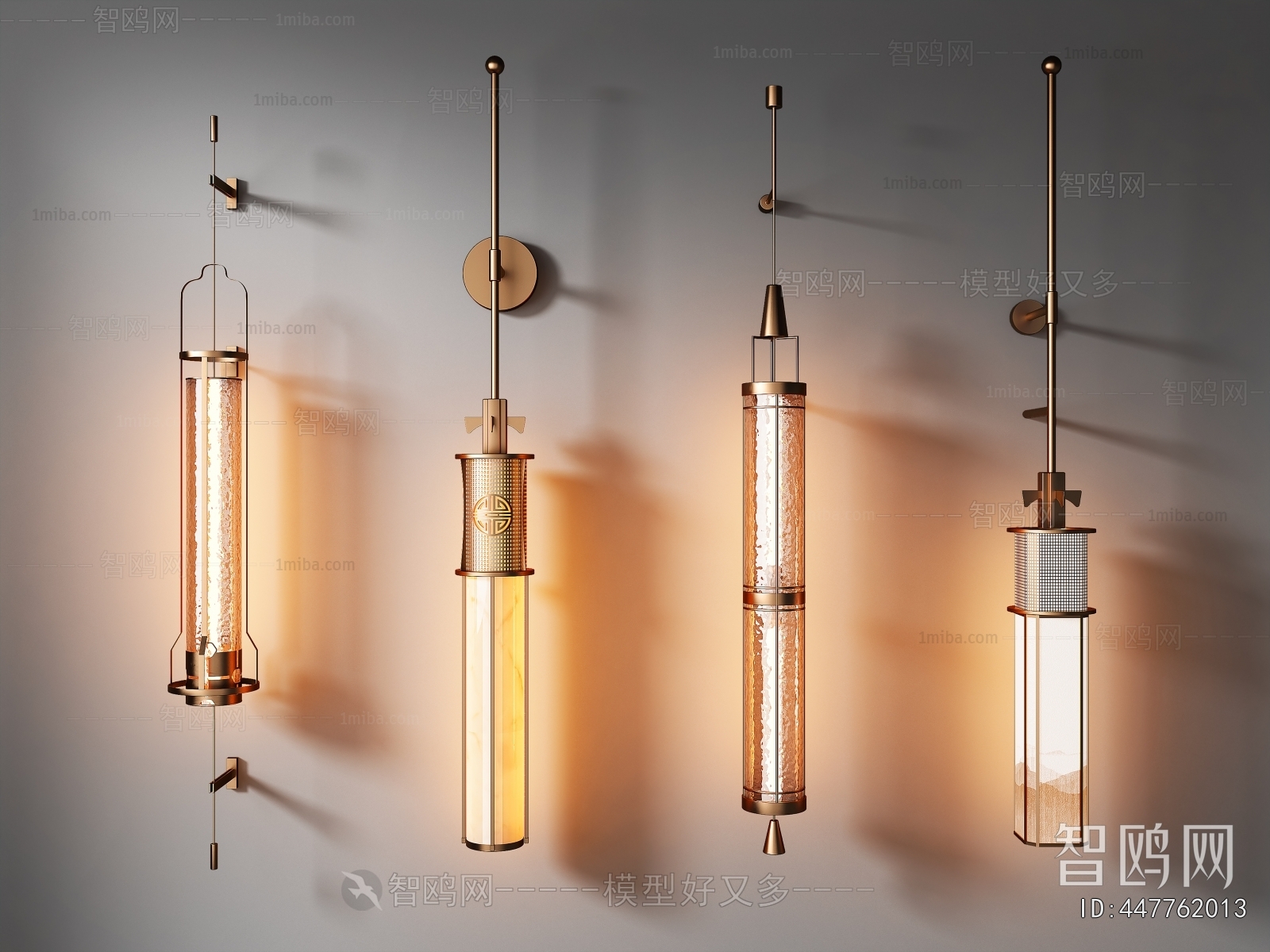 New Chinese Style Wall Lamp