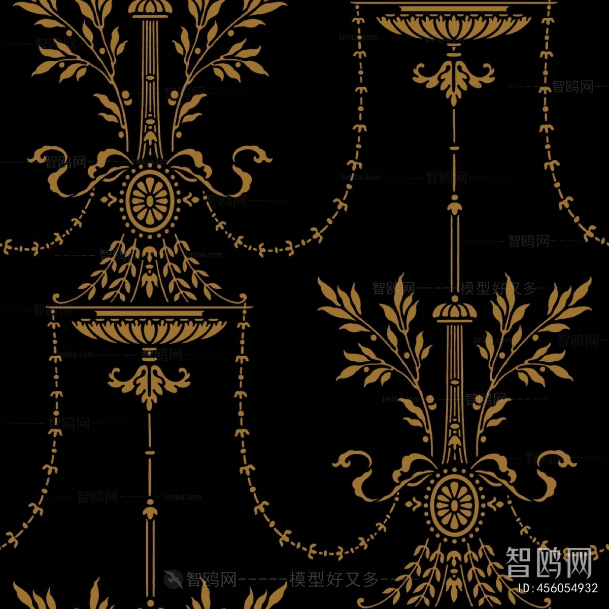 Animal And Plant Pattern Wallpaper