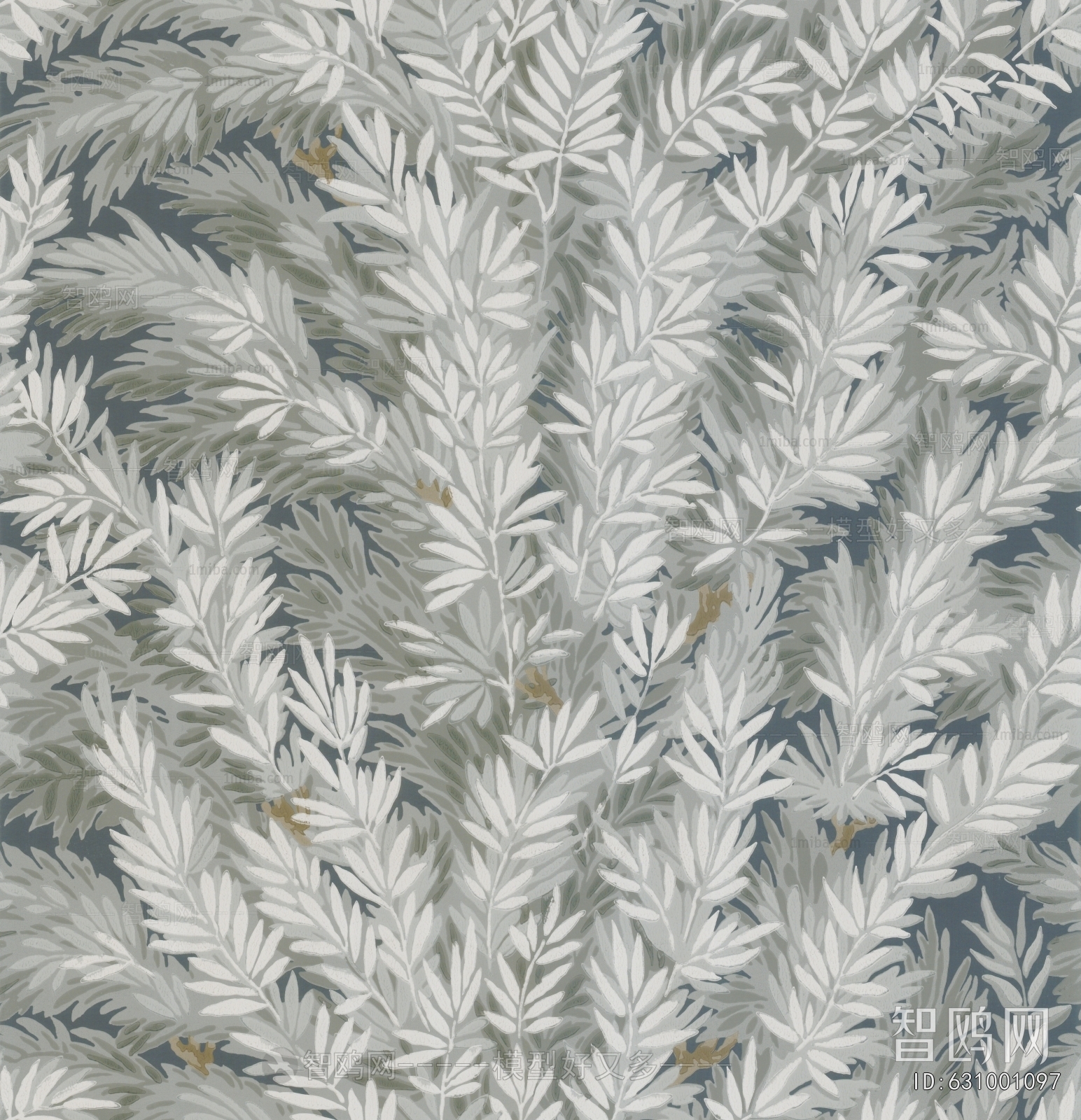 Animal And Plant Pattern Wallpaper