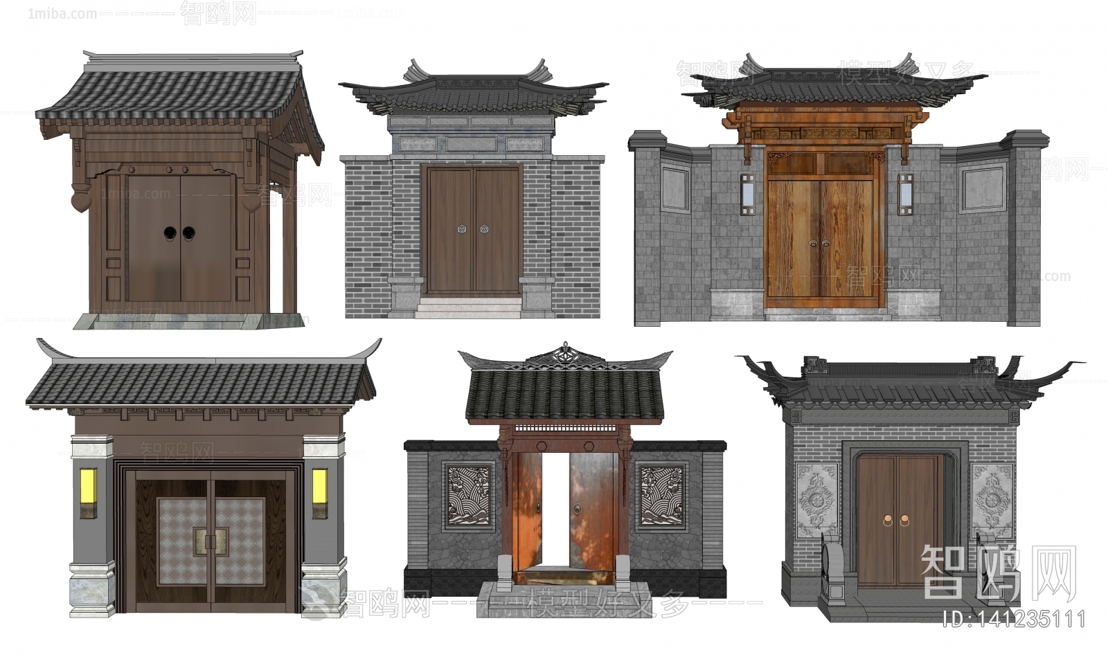 Chinese Style Facade Element