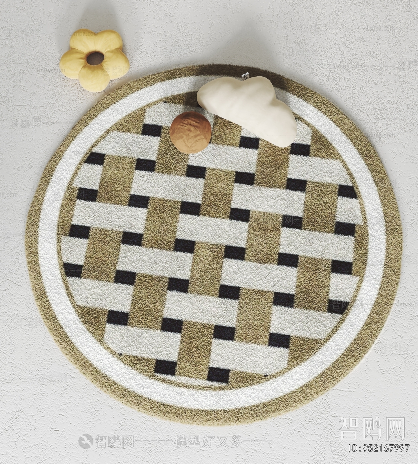 Modern Circular Carpet