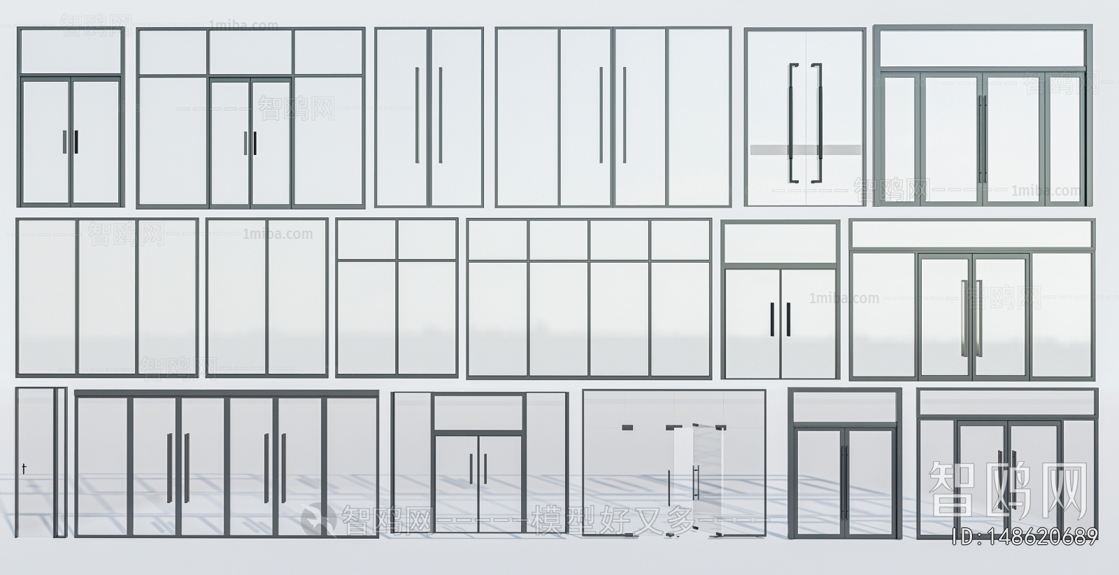 Modern Glass Screen Partition