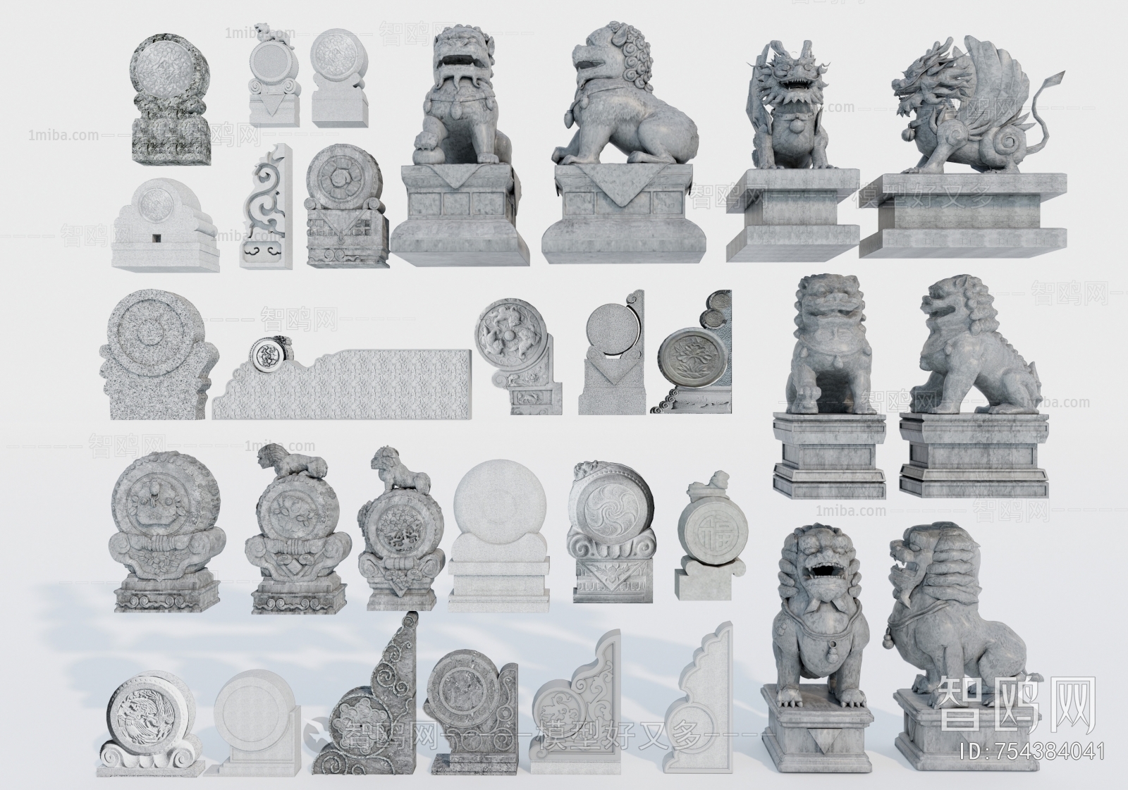 Chinese Style Stone Carving