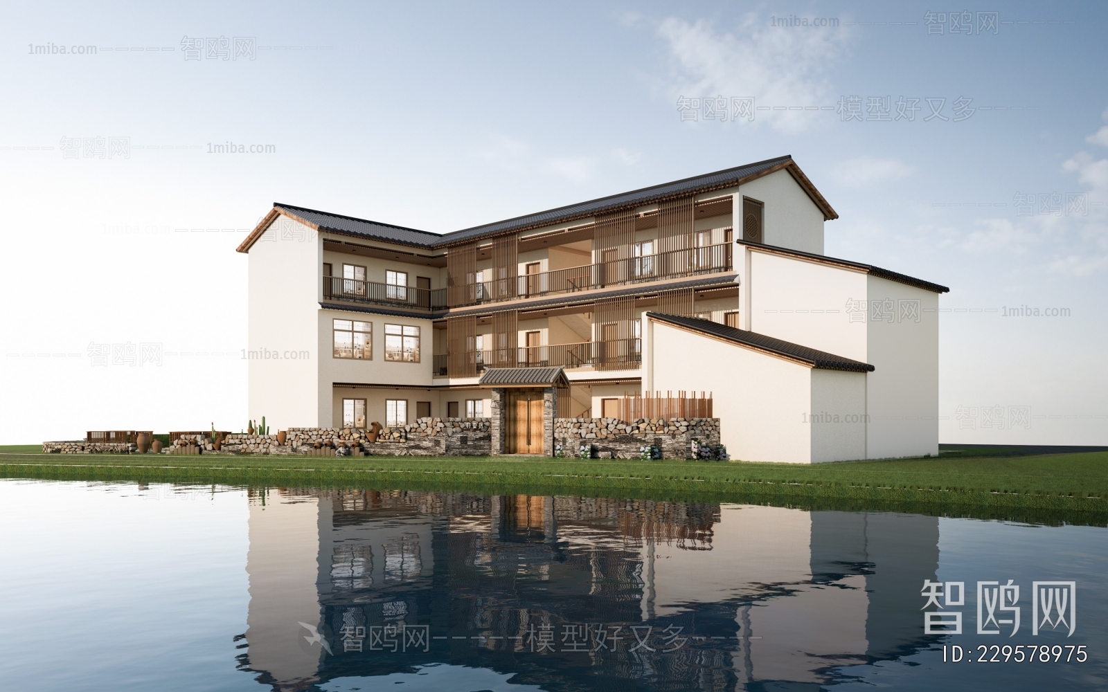 Modern Appearance Of Commercial Building