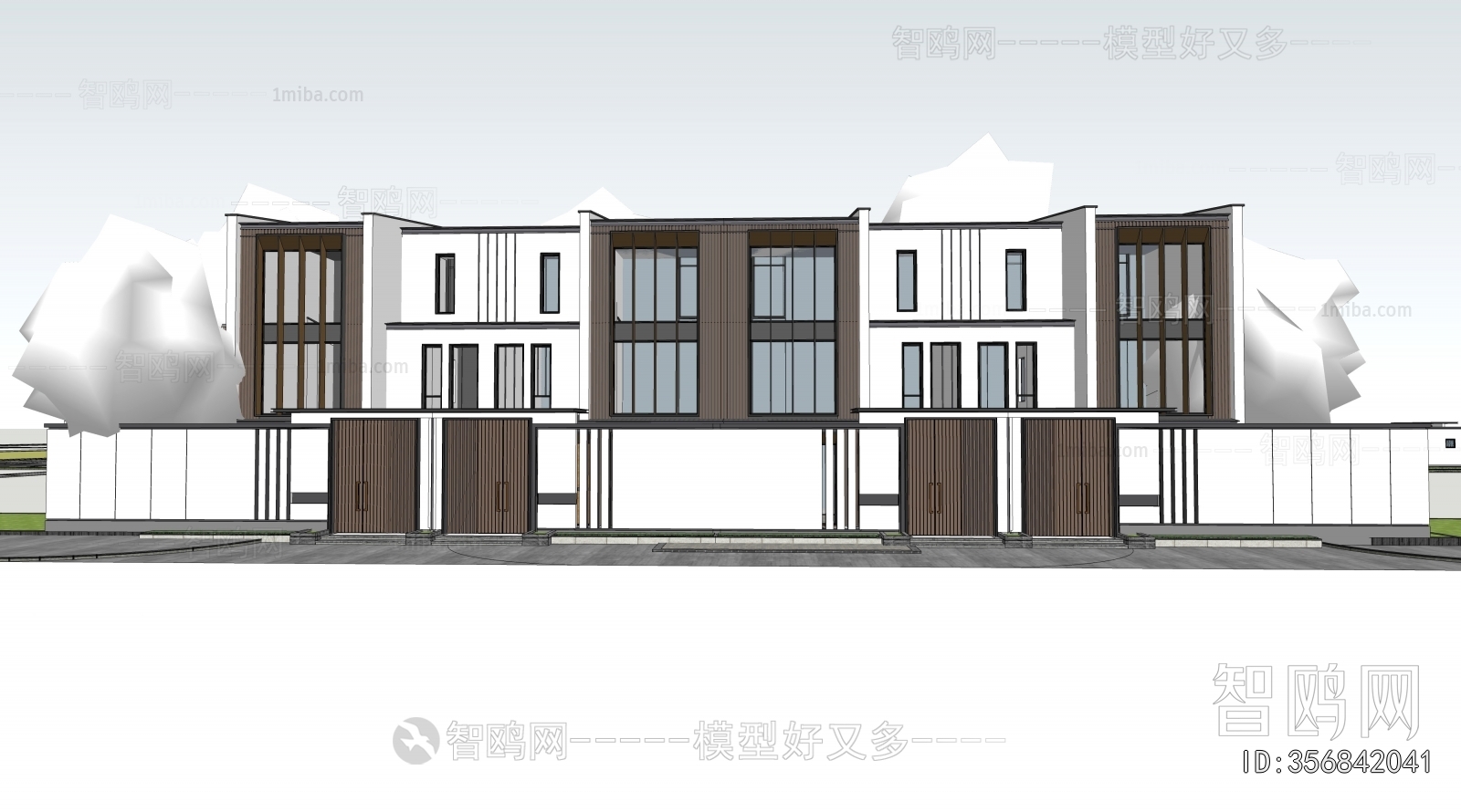 New Chinese Style Townhouse