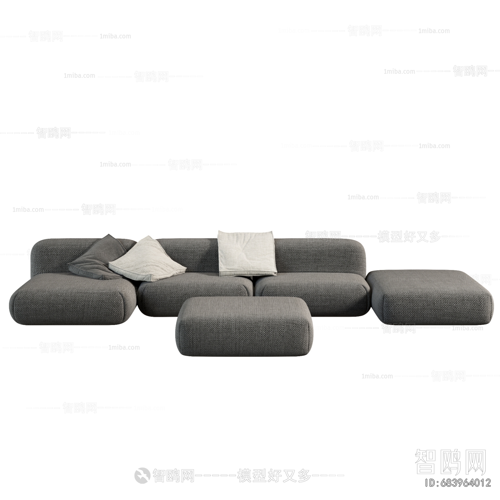 Modern Multi Person Sofa