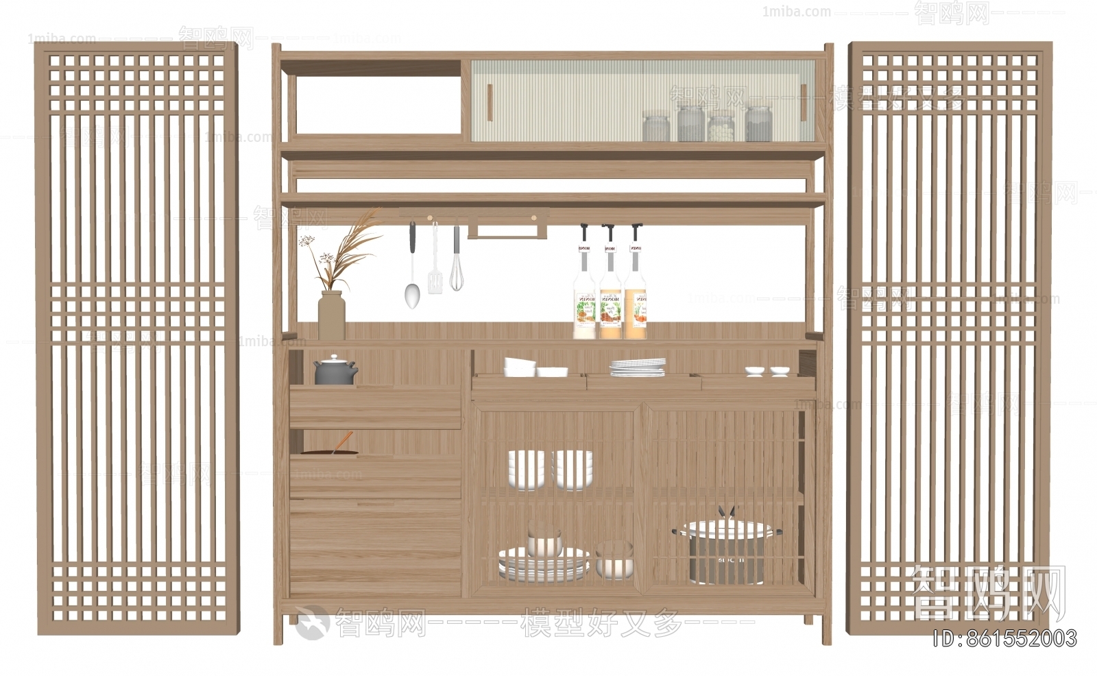 New Chinese Style Sideboard