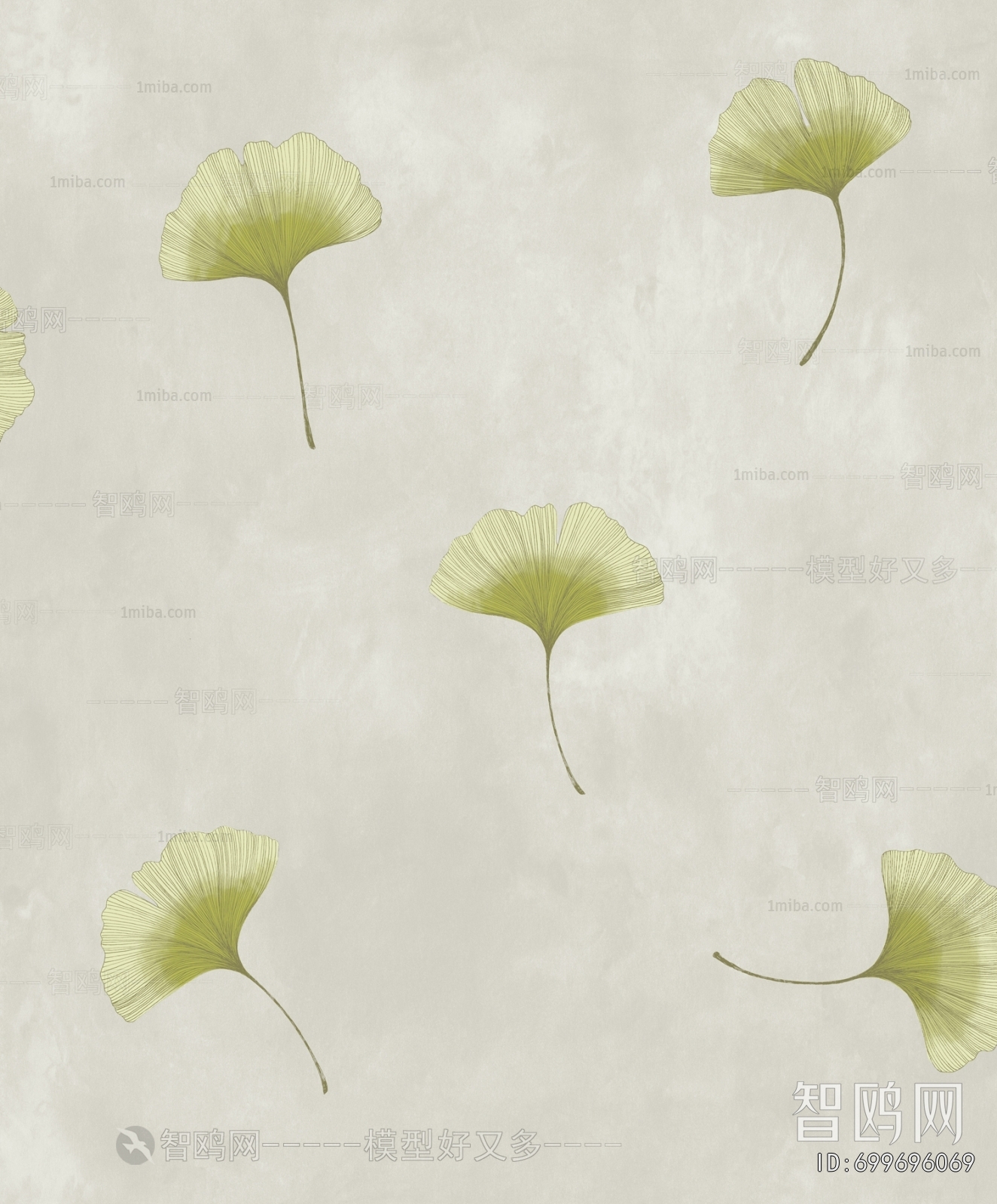 Animal And Plant Pattern Wallpaper