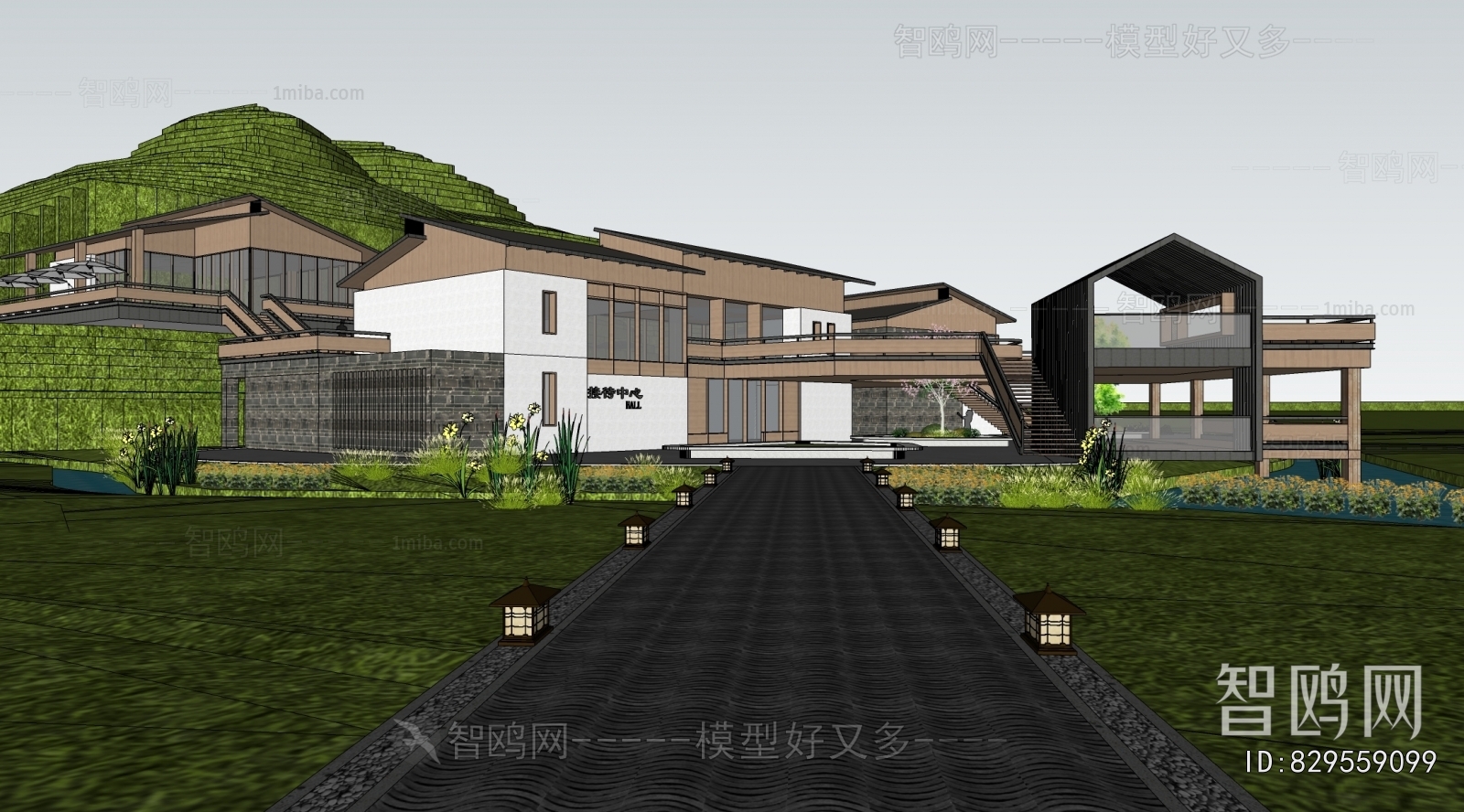 Modern Appearance Of Commercial Building