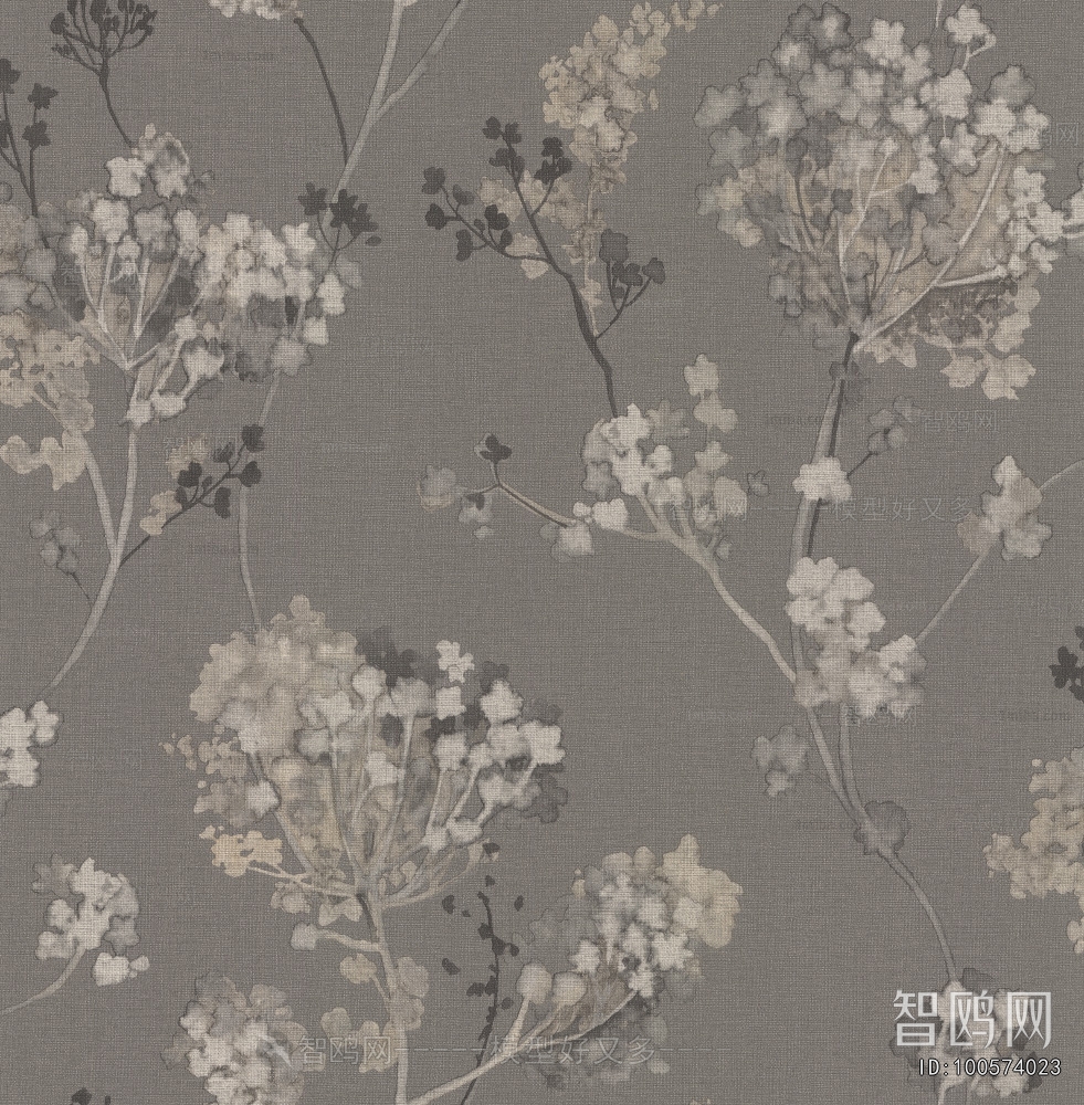 Animal And Plant Pattern Wallpaper