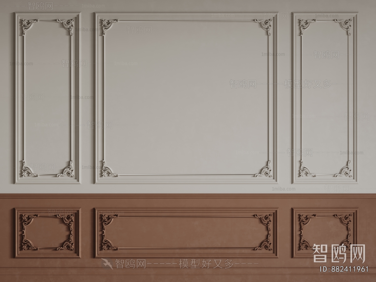 French Style TV Wall