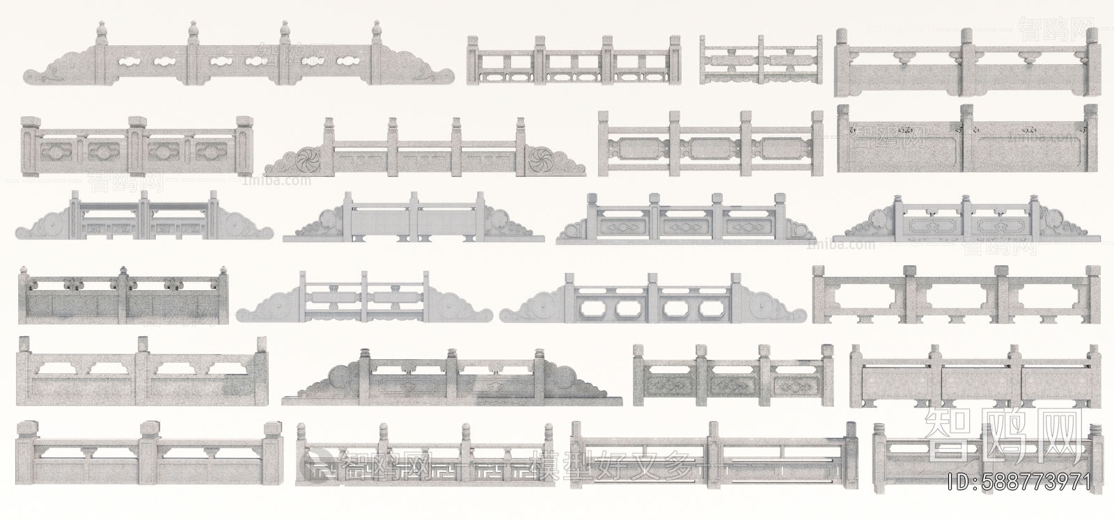 New Chinese Style Guardrail