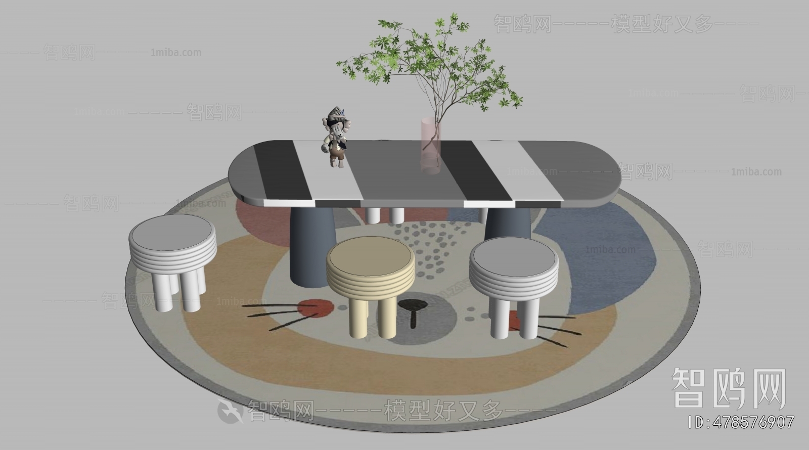 Modern Children's Table/chair