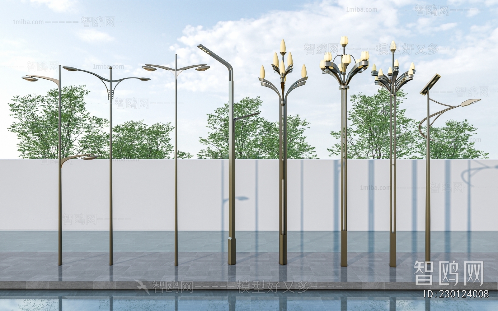 Modern Outdoor Light