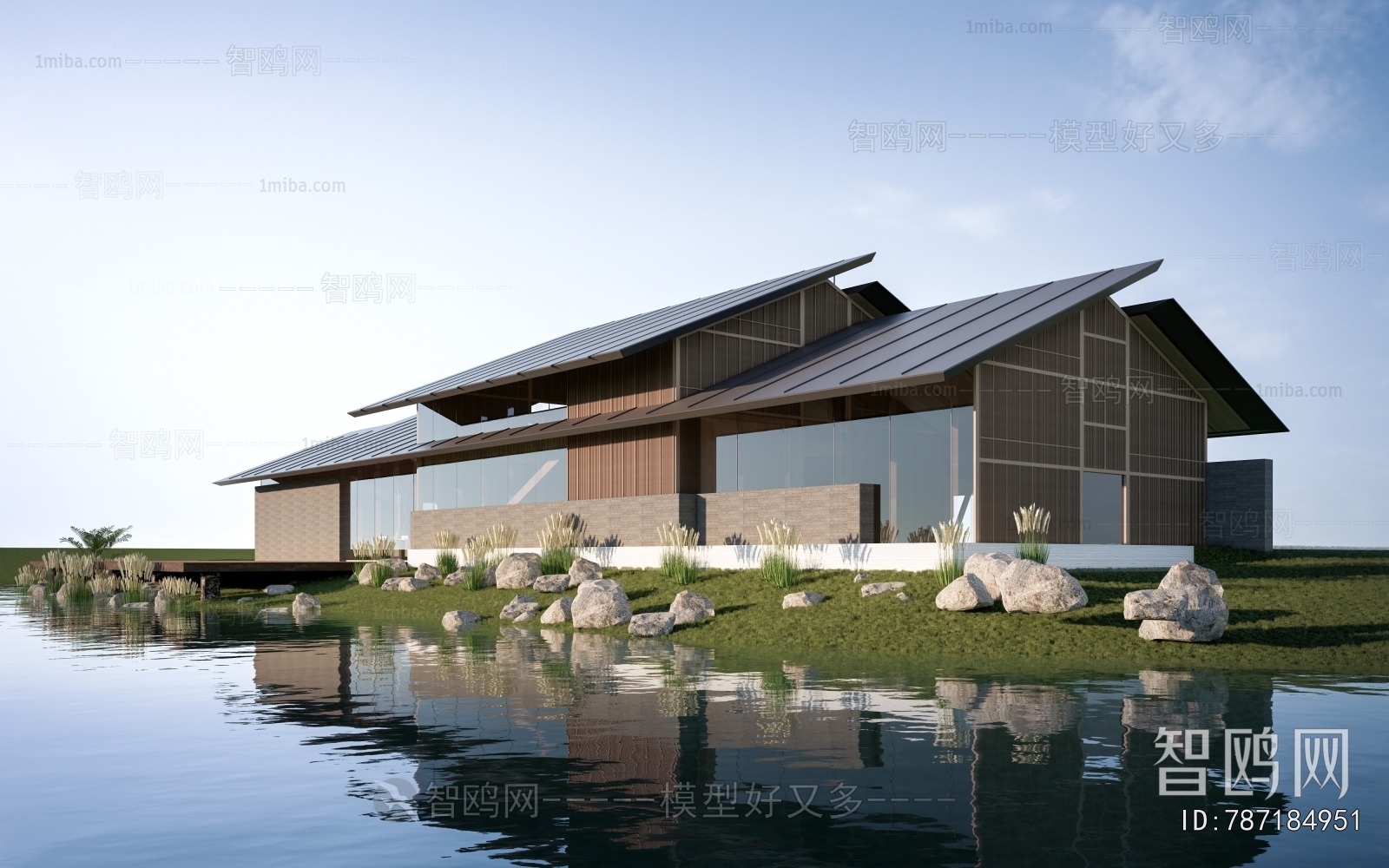 Modern Appearance Of Commercial Building