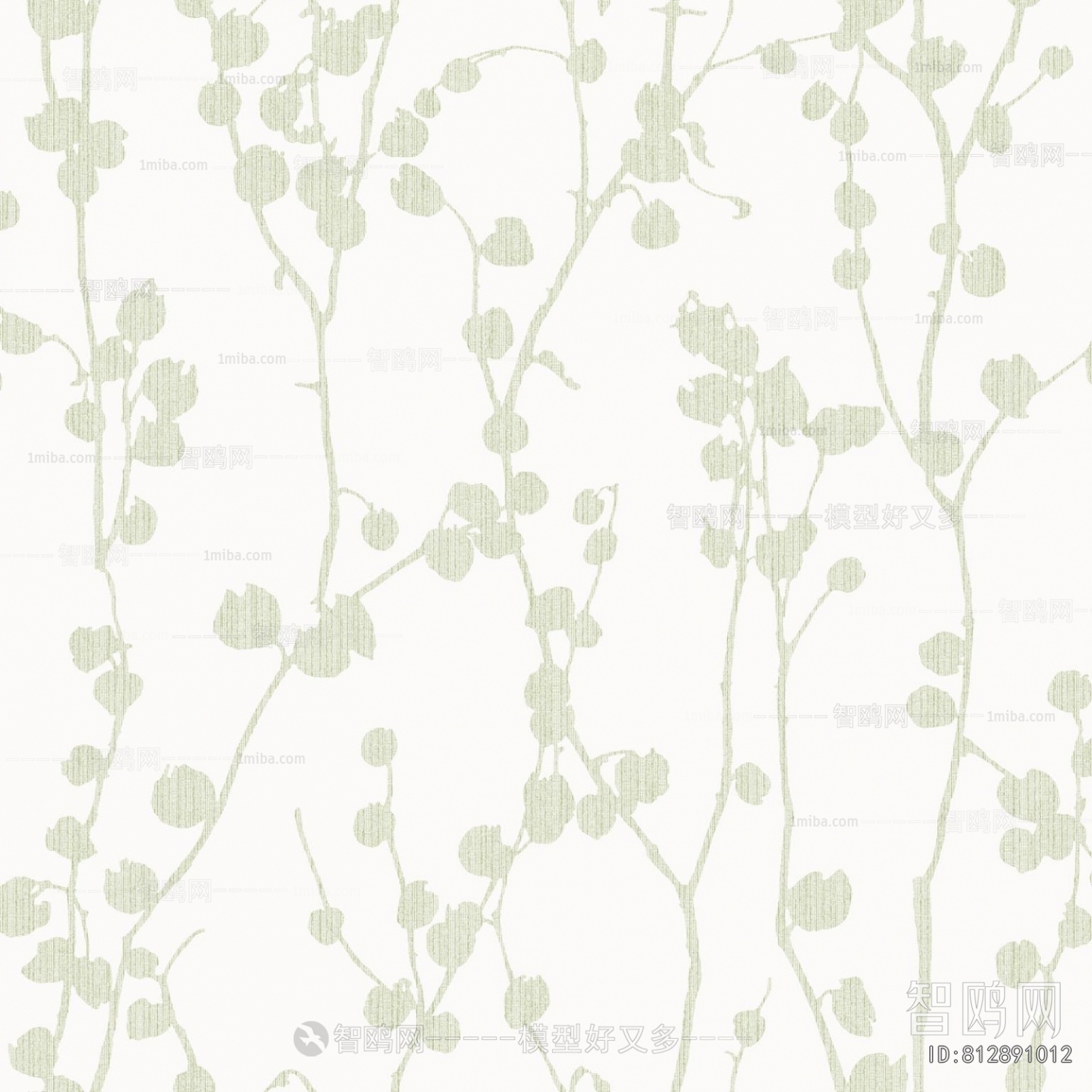 Animal And Plant Pattern Wallpaper